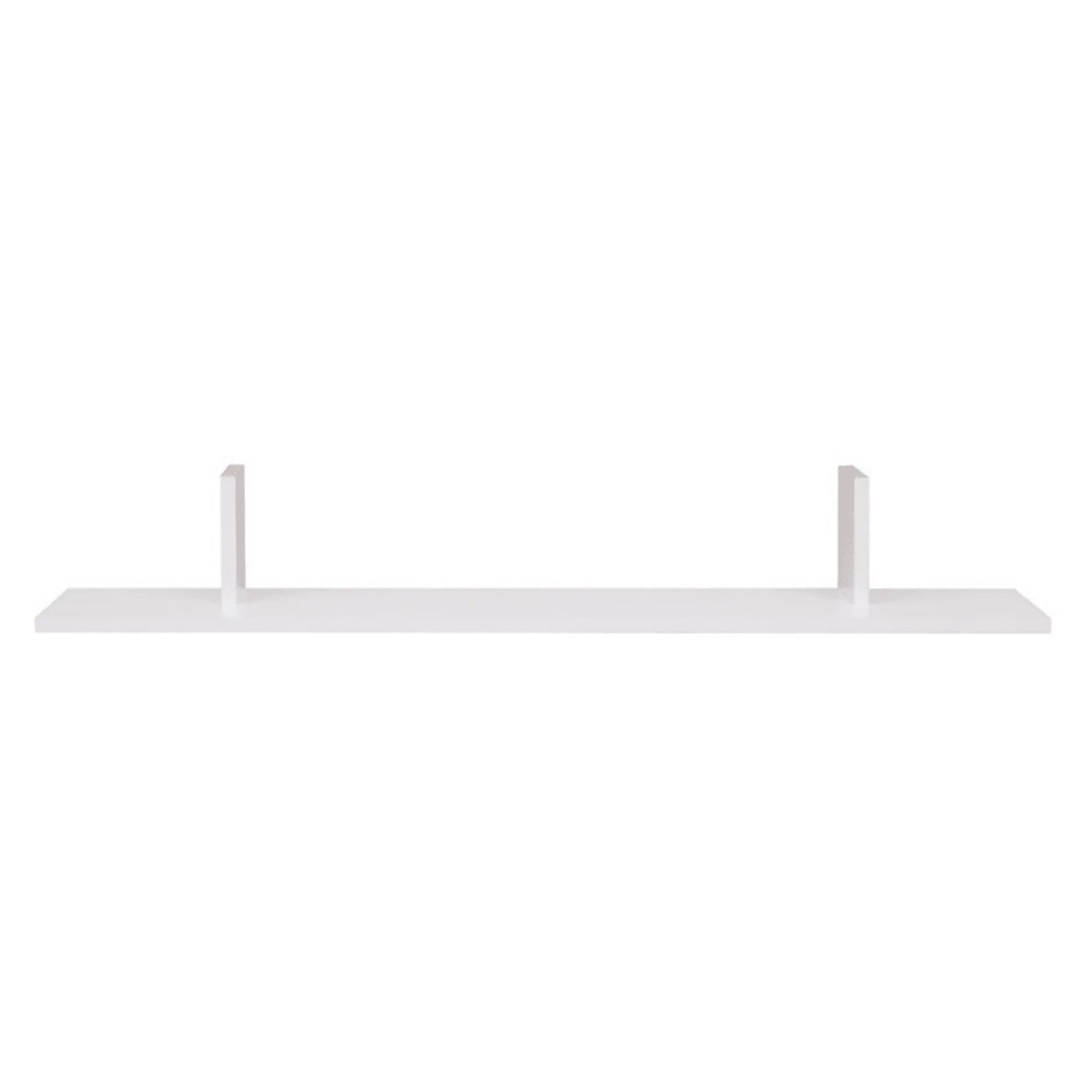 Polita JUNONA LINE, alb, PAL, 100x14x15 cm