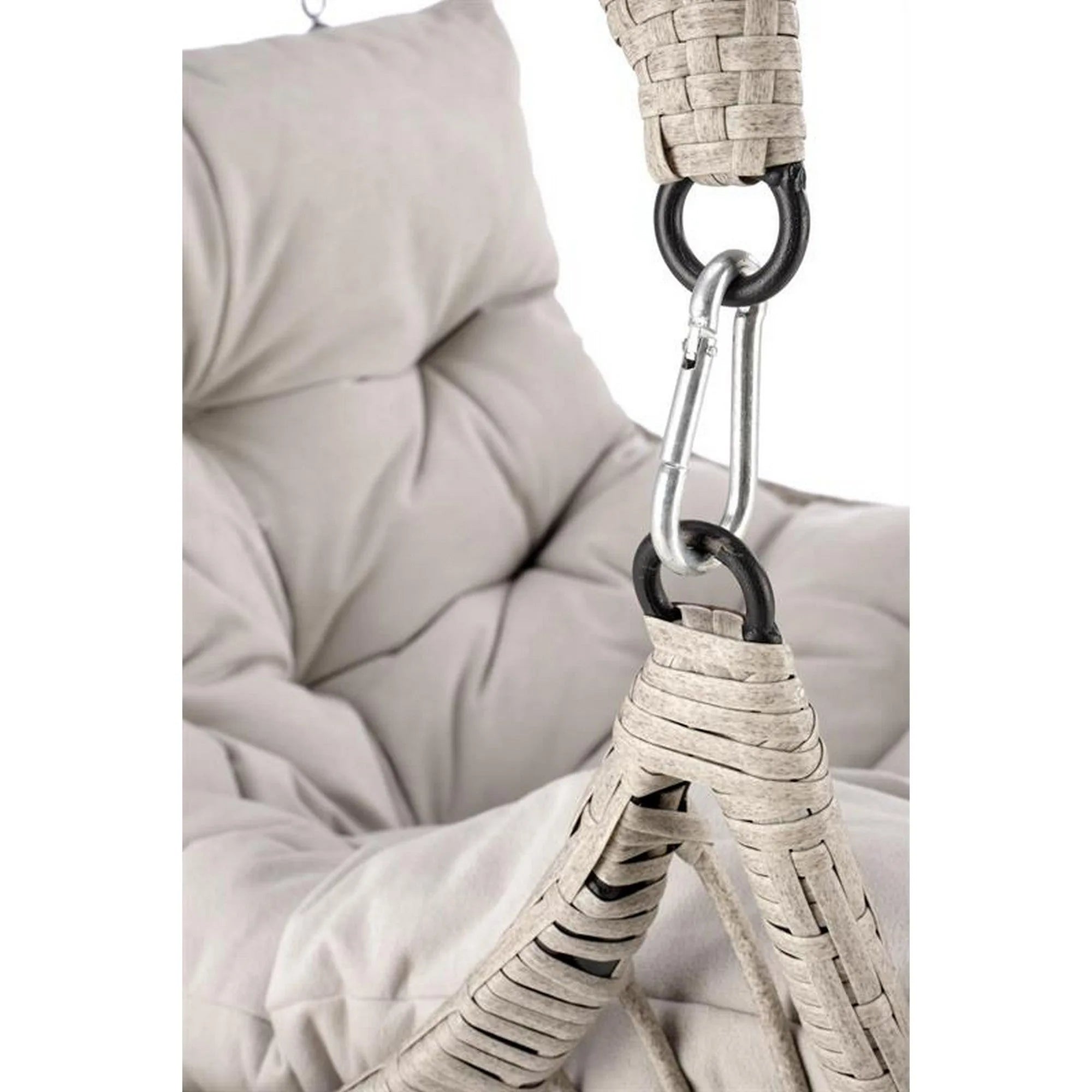 Balansoar gradina HOUSTON OCN-38277, negru/bej