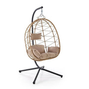 Balansoar gradina HOUSTON OCN-38278, stejar/negru