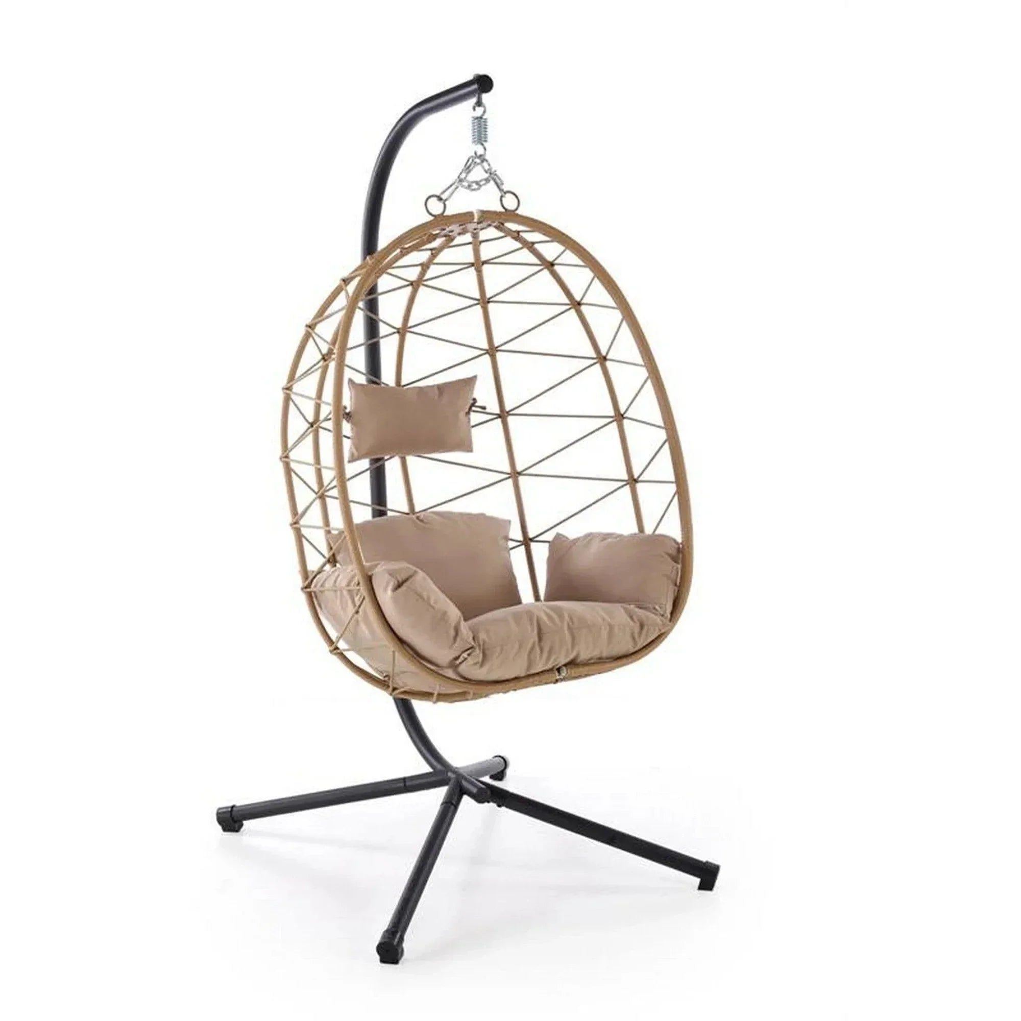 Balansoar gradina HOUSTON OCN-38278, stejar/negru