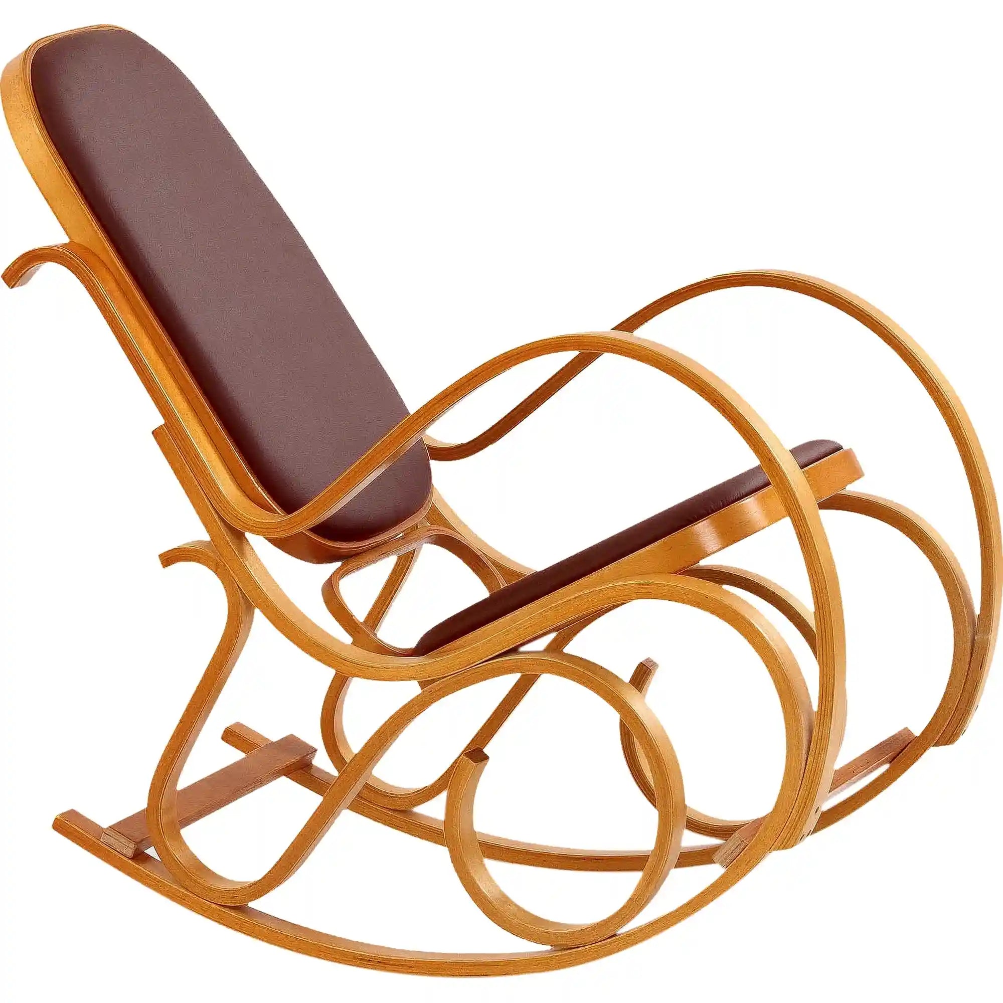 Balansoar HOUSTON OCN-38283, maro inchis/stejar auriu