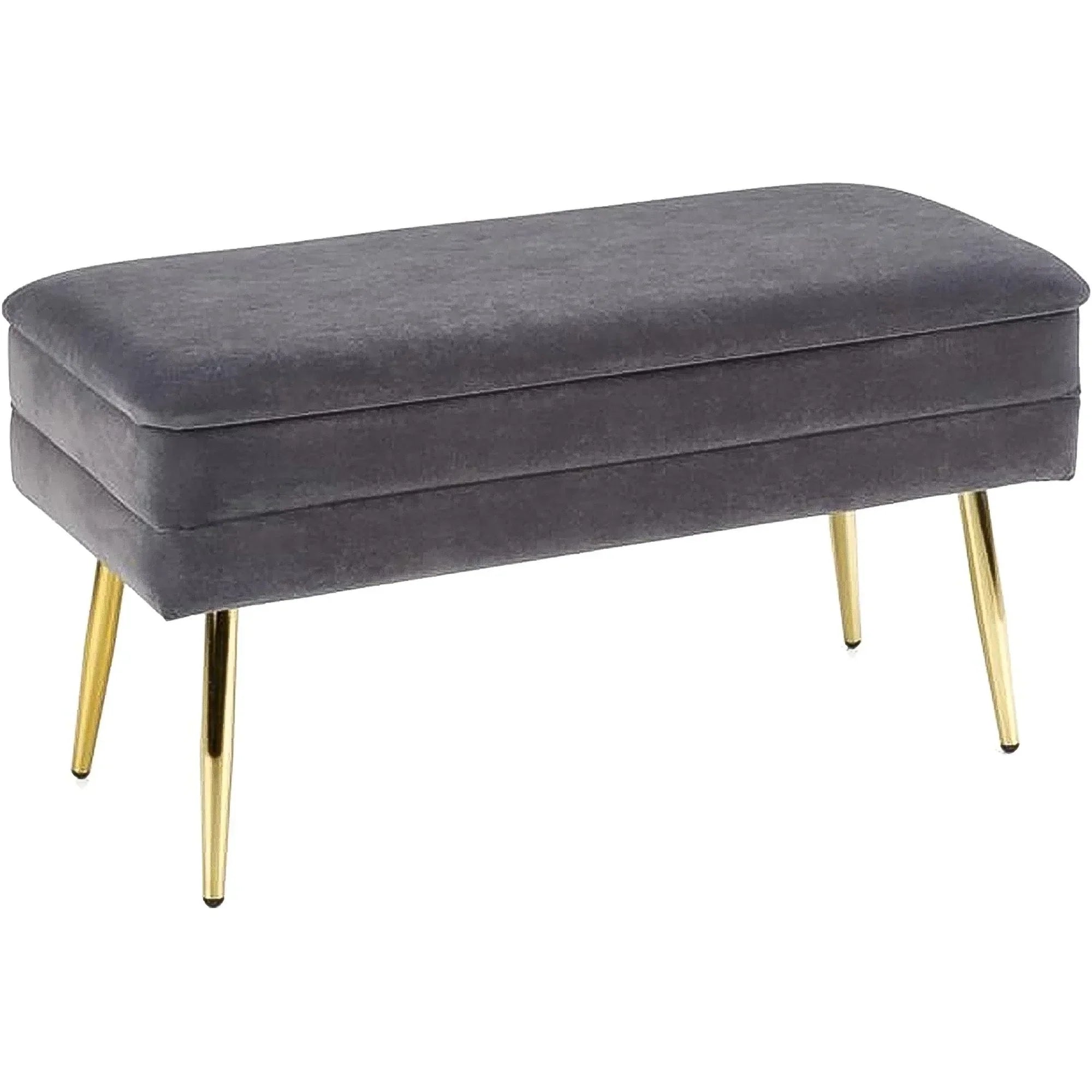 Bancheta HOUSTON OCN-38270, gri inchis/auriu