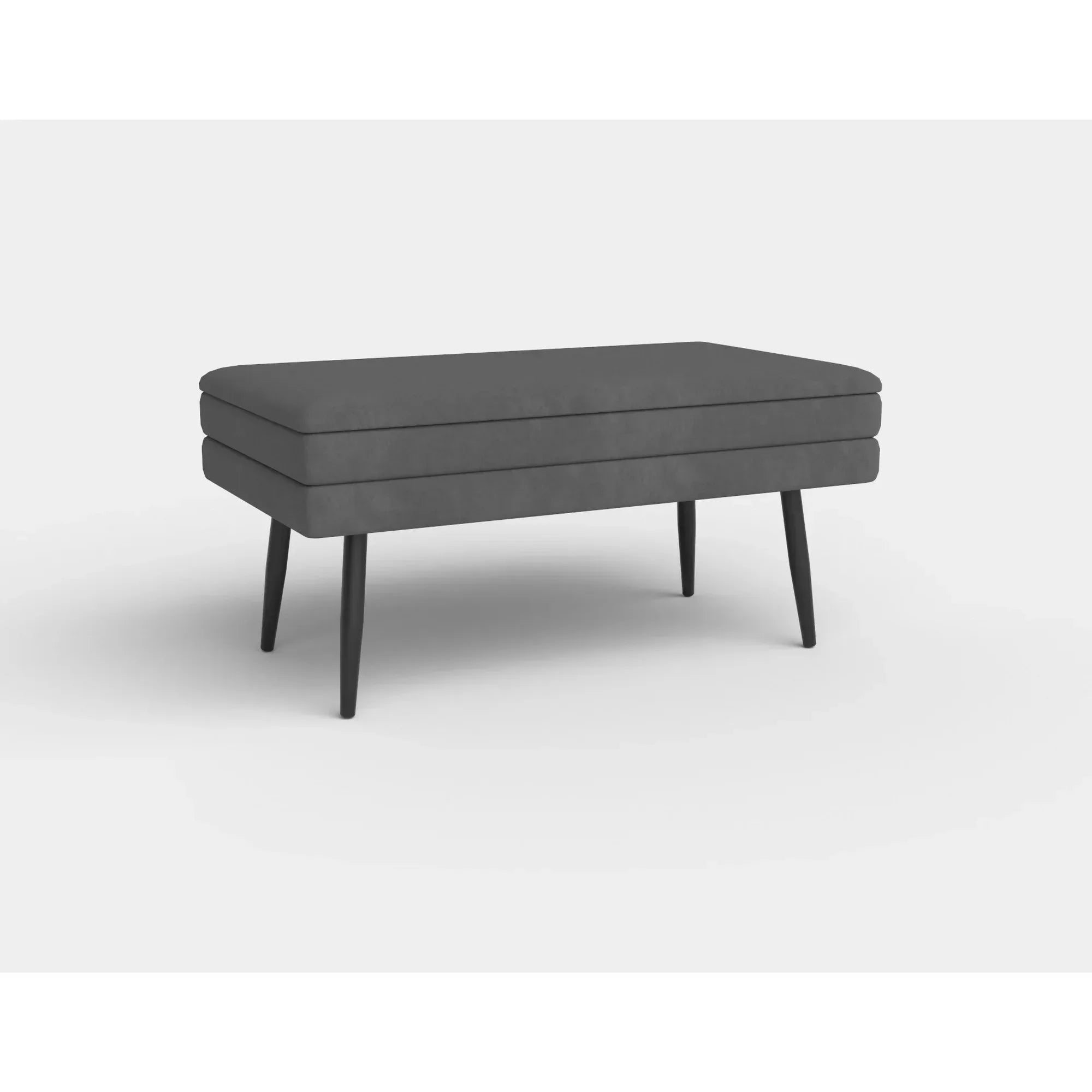 Bancheta HOUSTON OCN-38271, gri inchis/negru