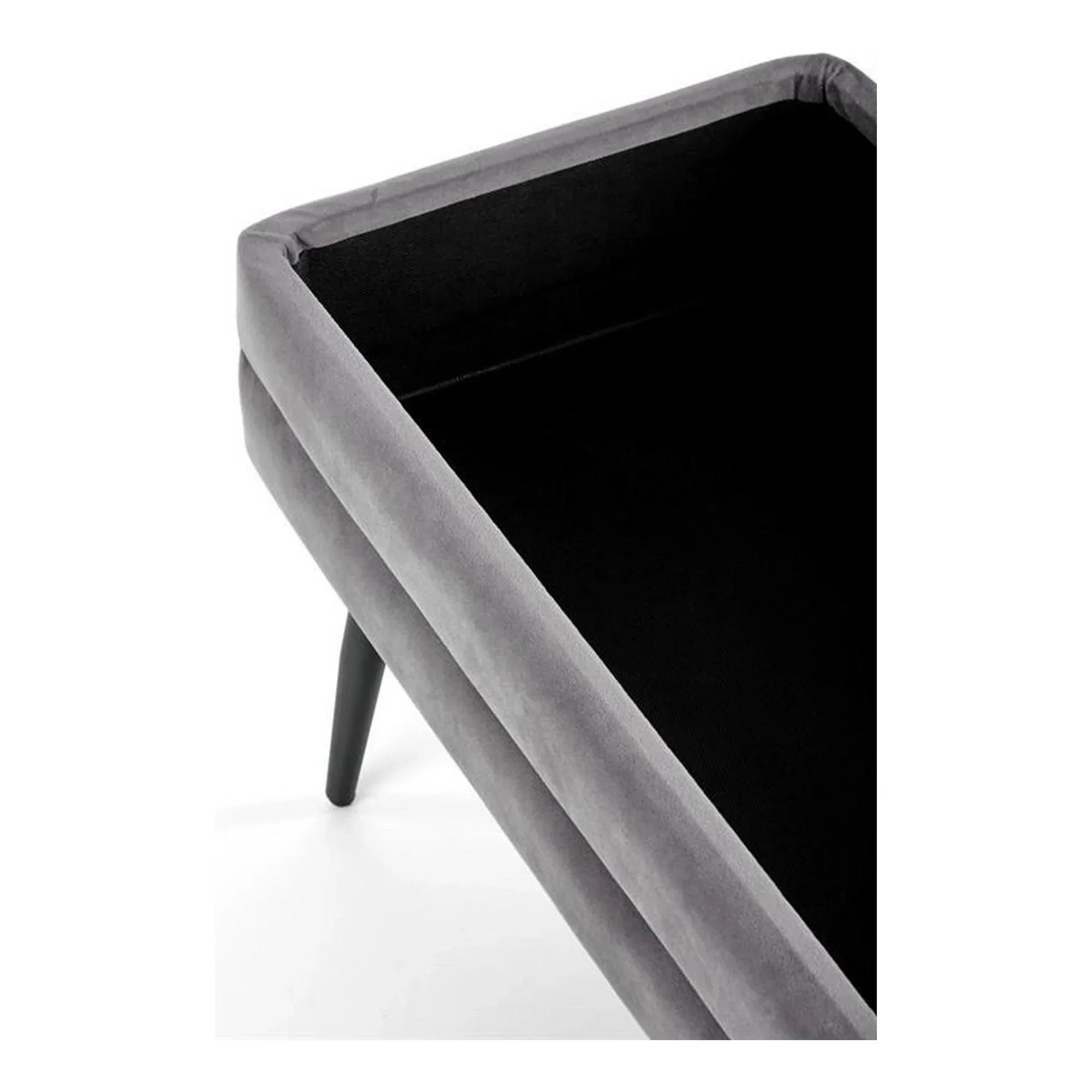 Bancheta HOUSTON OCN-38271, gri inchis/negru