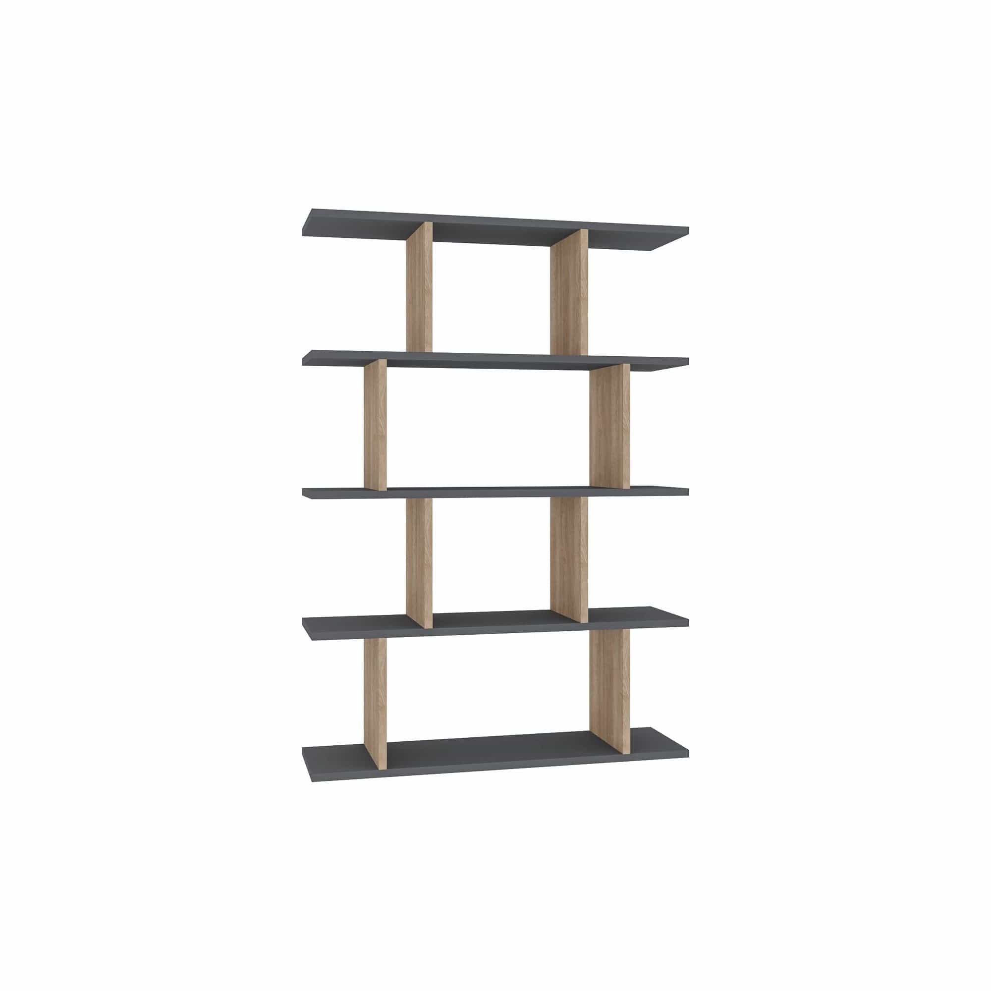 Biblioteca AMSTERDAM OCN-34614, gri/stejar