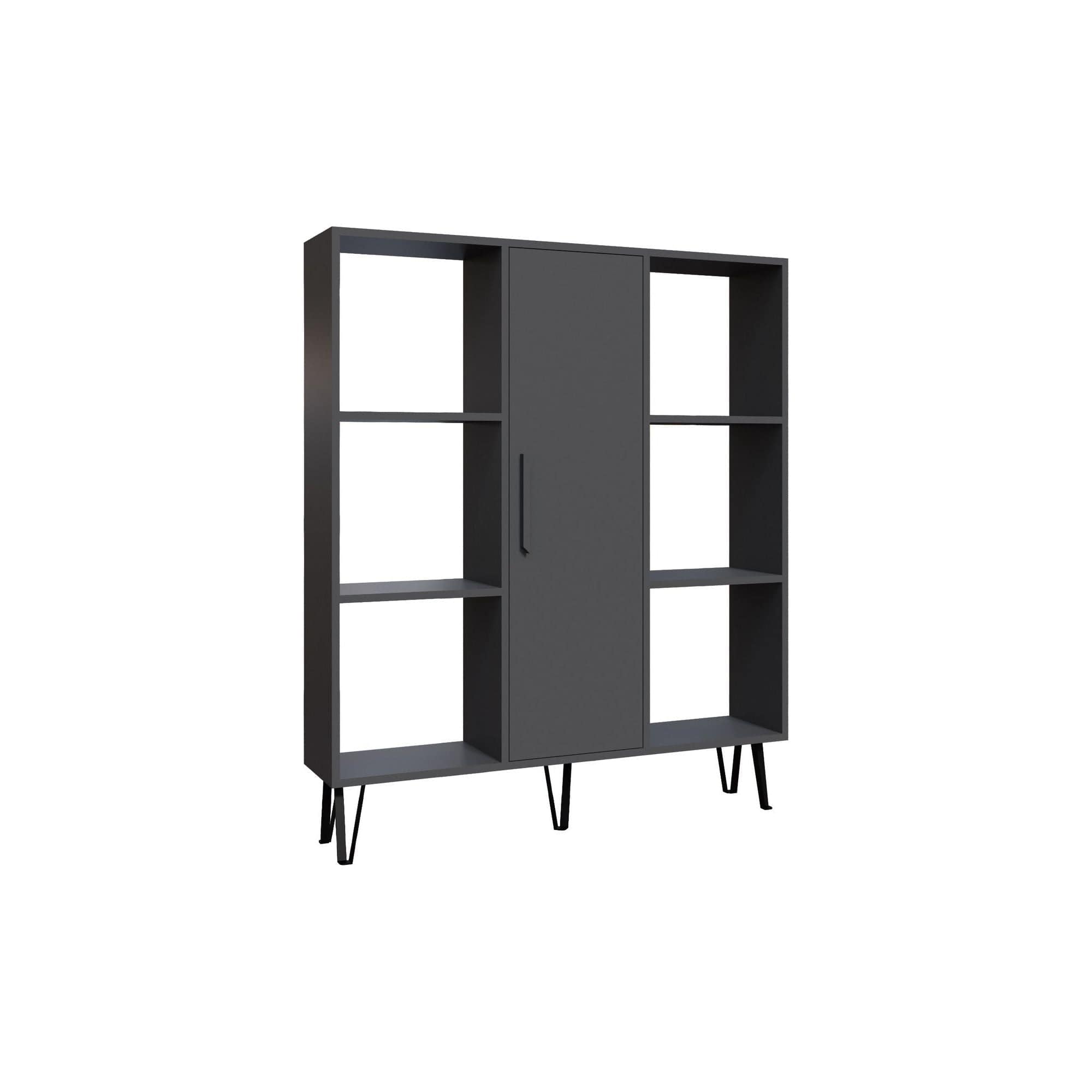 Biblioteca AMSTERDAM OCN-34657, gri antracit