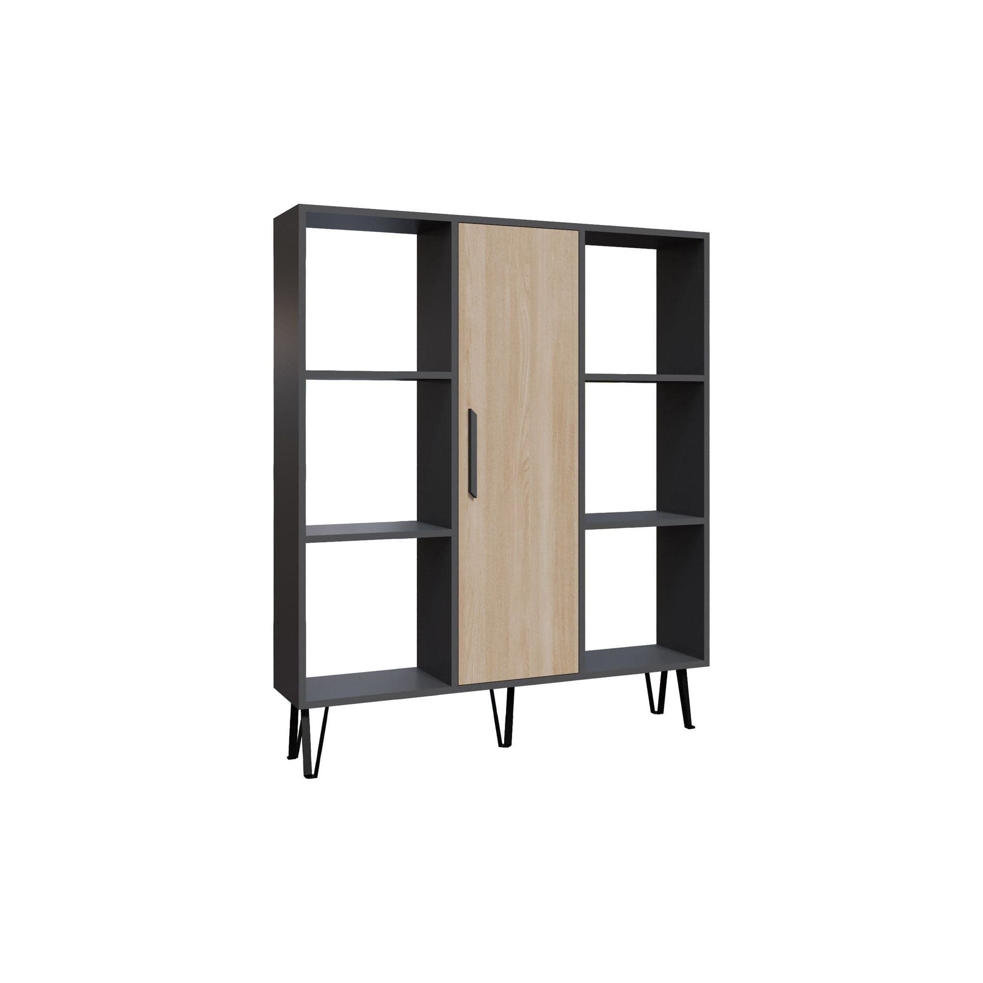 Biblioteca AMSTERDAM OCN-34669, gri/stejar