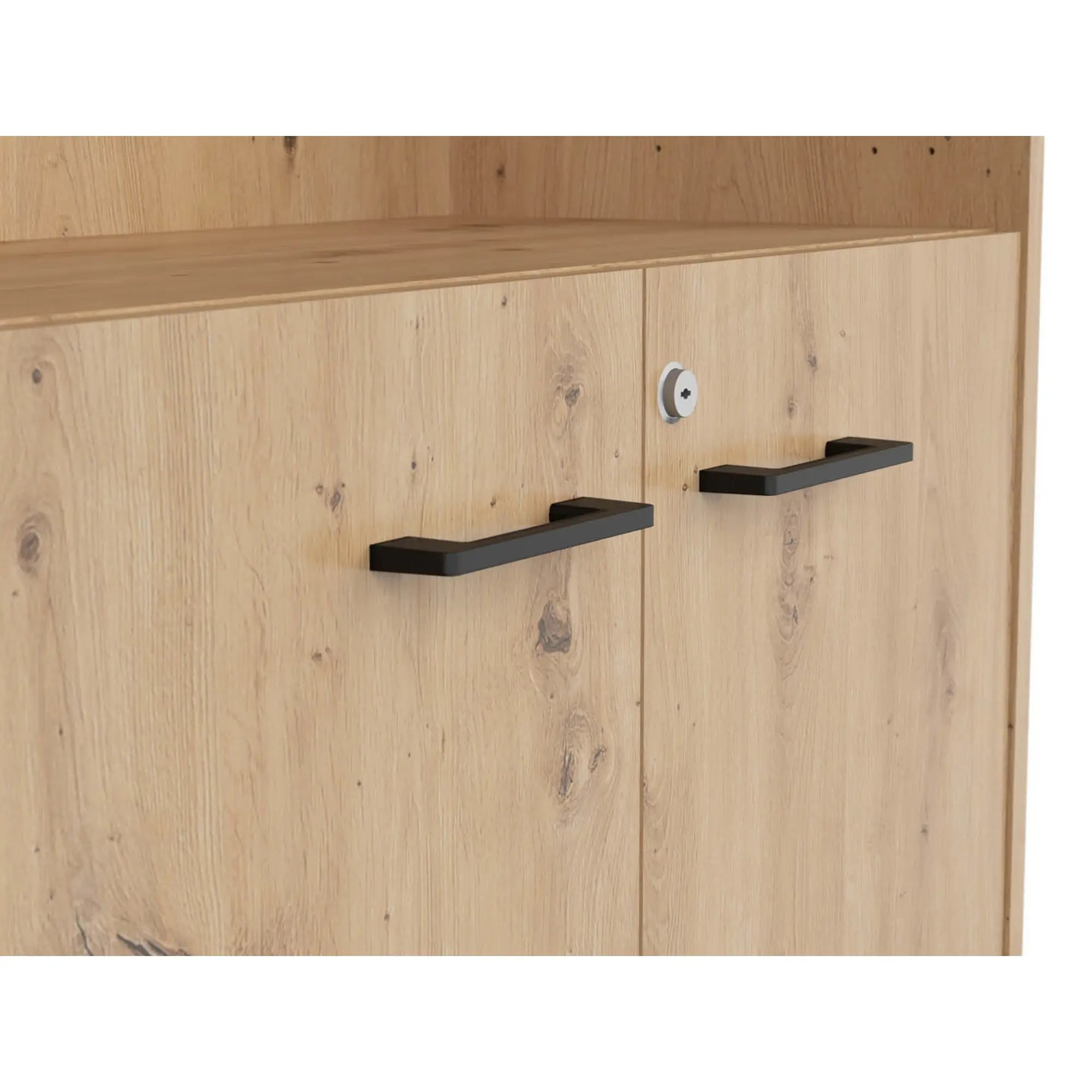 Biblioteca BERGEN OCN-30006, stejar artisan