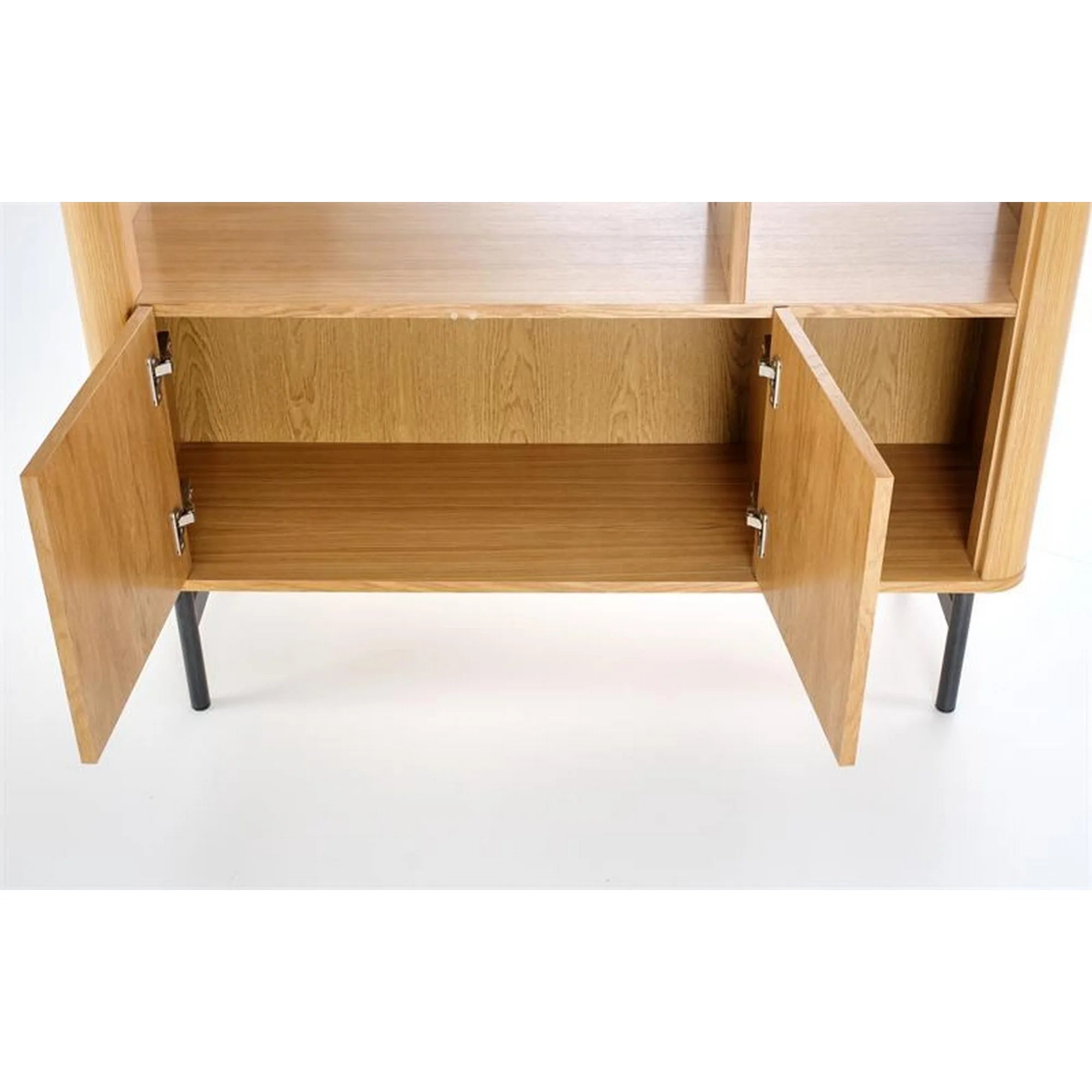 Biblioteca HOUSTON OCN-38262, stejar/negru