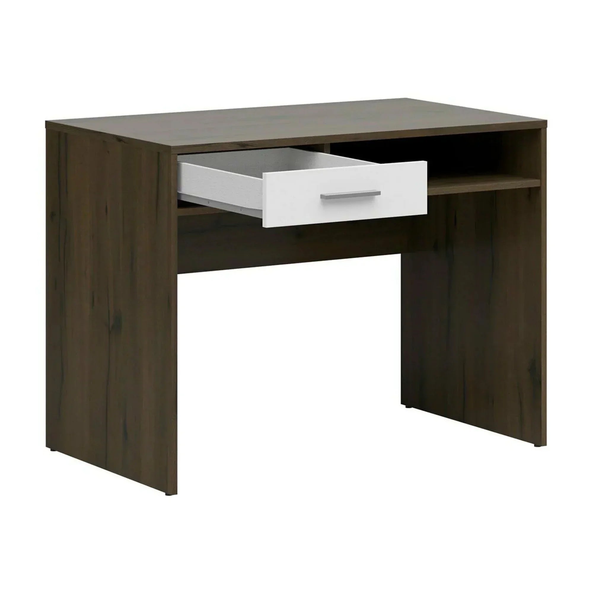 Birou BERGEN OCN-29927, stejar inchis/alb