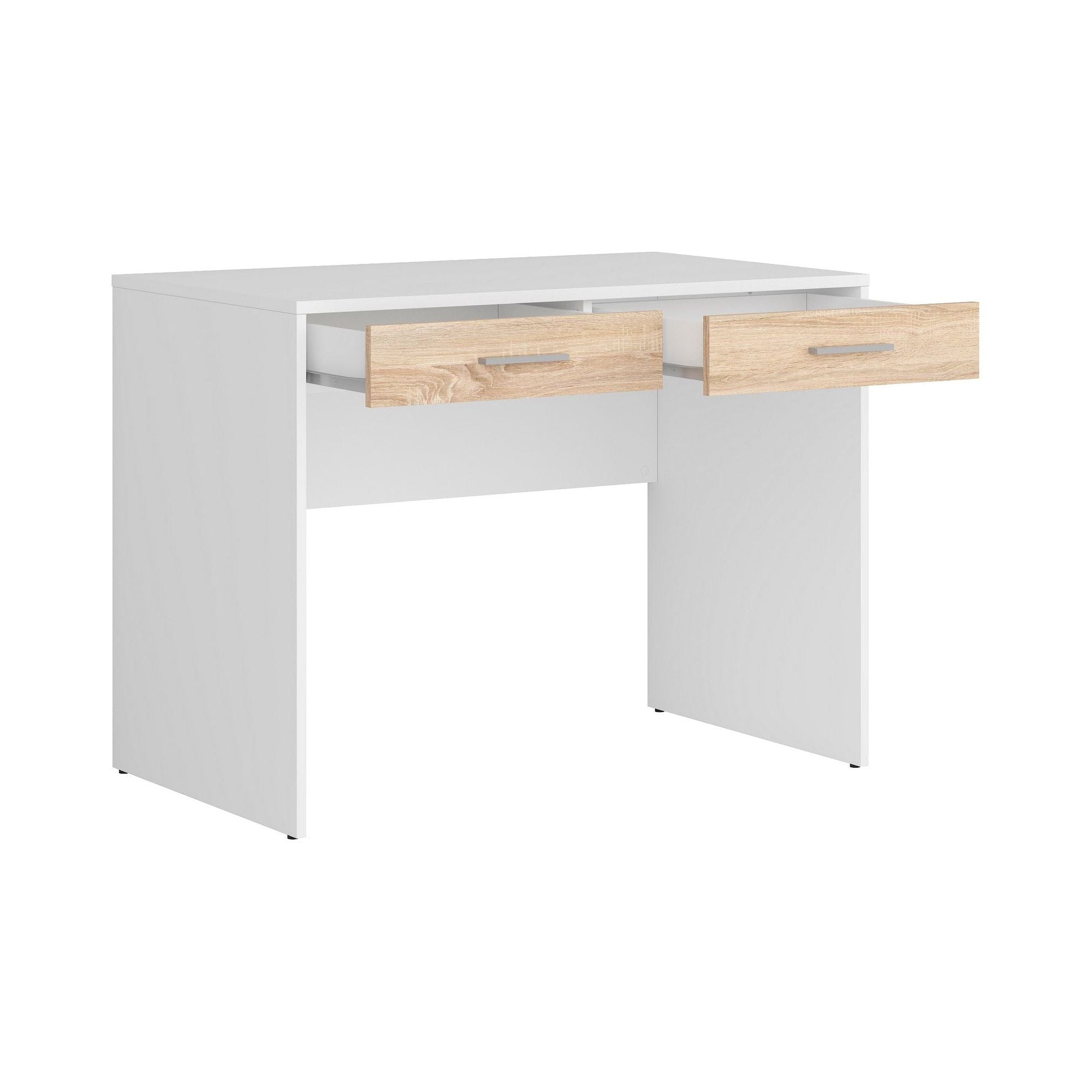 Birou BERGEN OCN-29938, alb/stejar