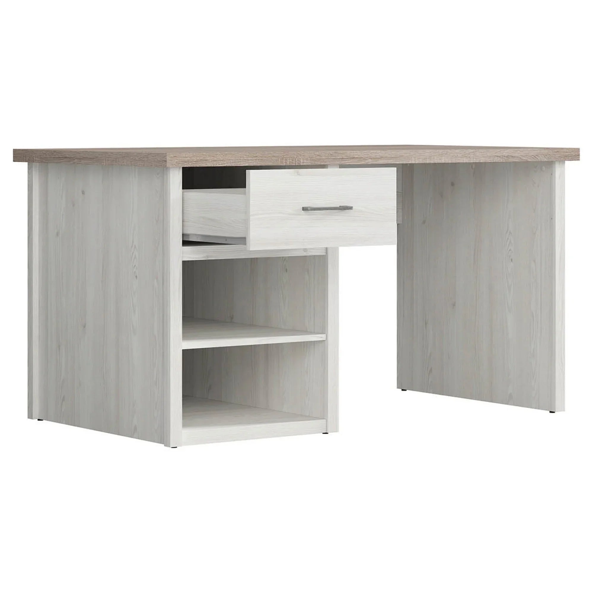 Birou BERGEN OCN-29947, zada sibiu deschis/stejar sonoma