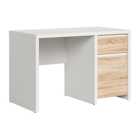 Birou BERGEN OCN-29950, alb/stejar sonoma