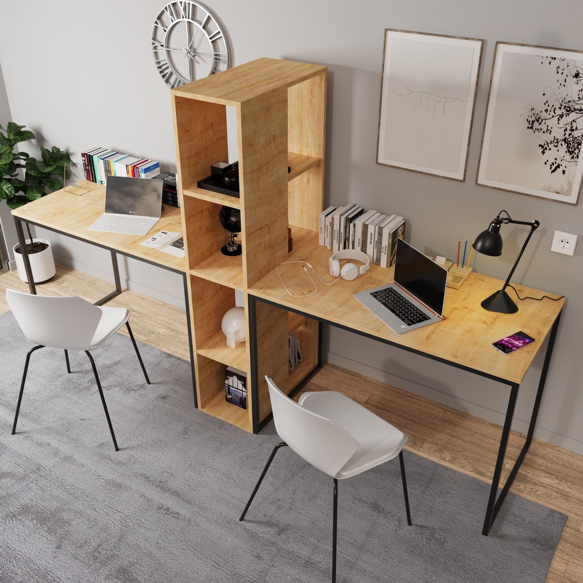 Birou AMSTERDAM OCN-34479, stejar