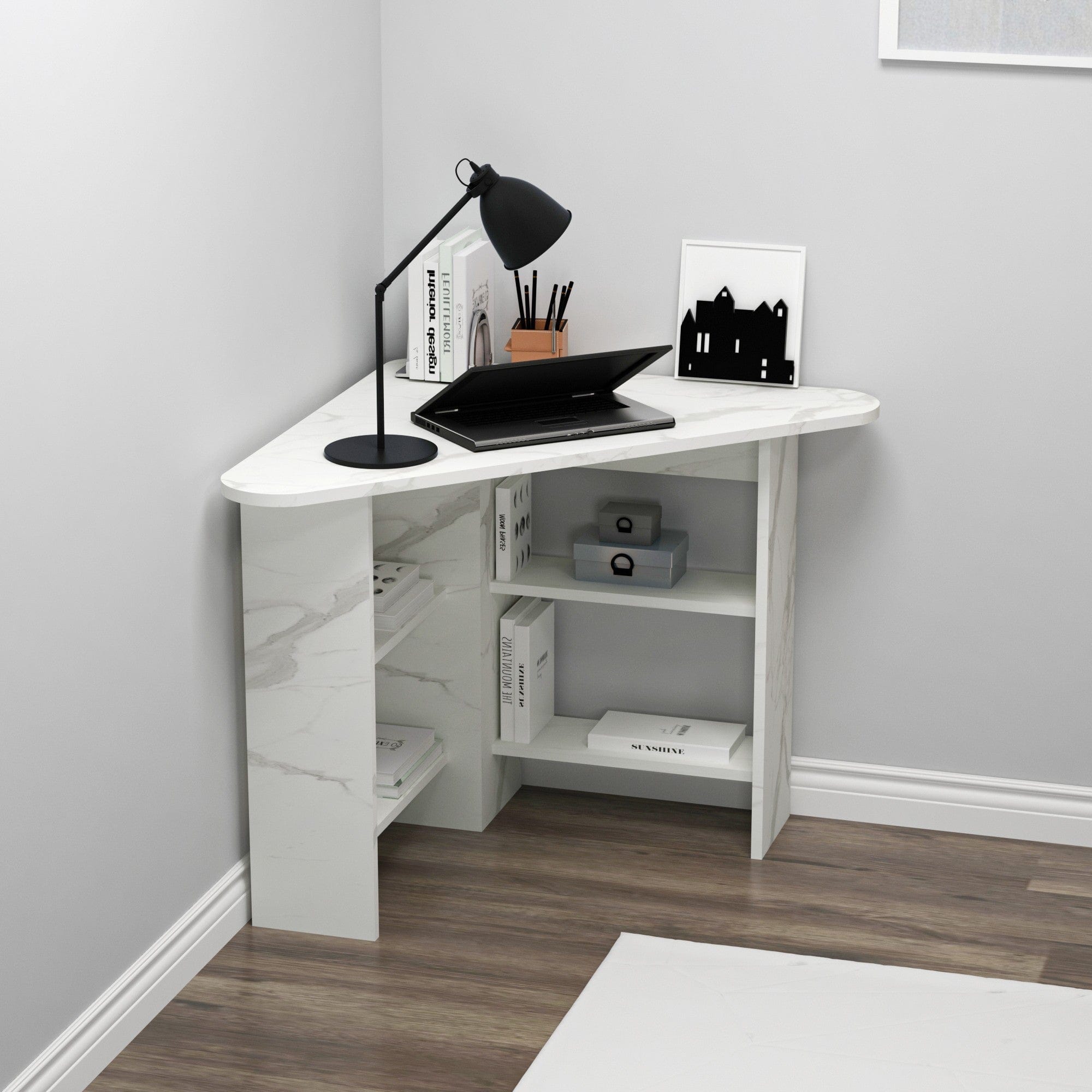 Birou AMSTERDAM OCN-34497, alb