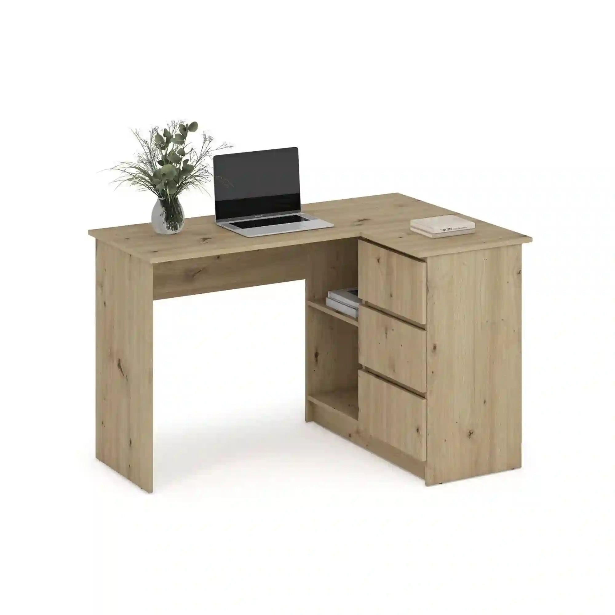 Birou HOUSTON OCN-38215, stejar artisan