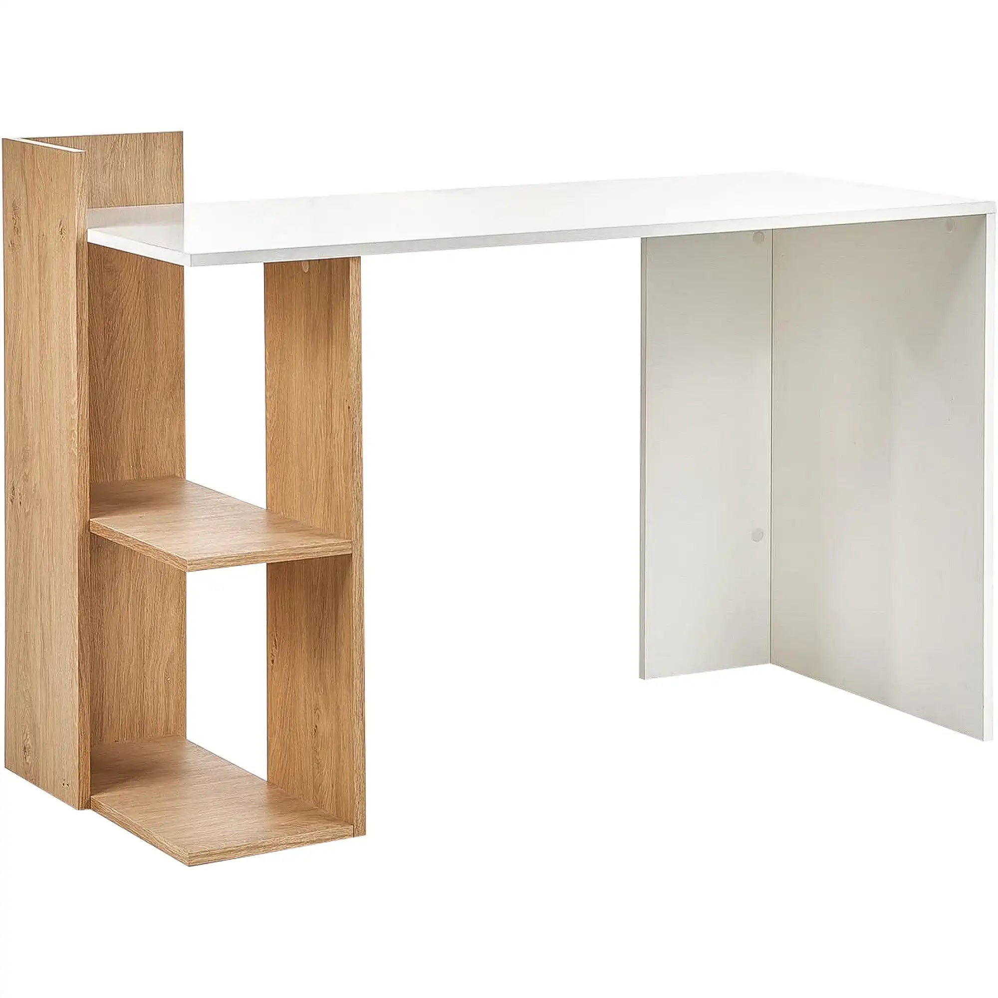 Birou HOUSTON OCN-38229, stejar/alb