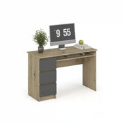 Birou HOUSTON OCN-38238, stejar artisan/gri grafit