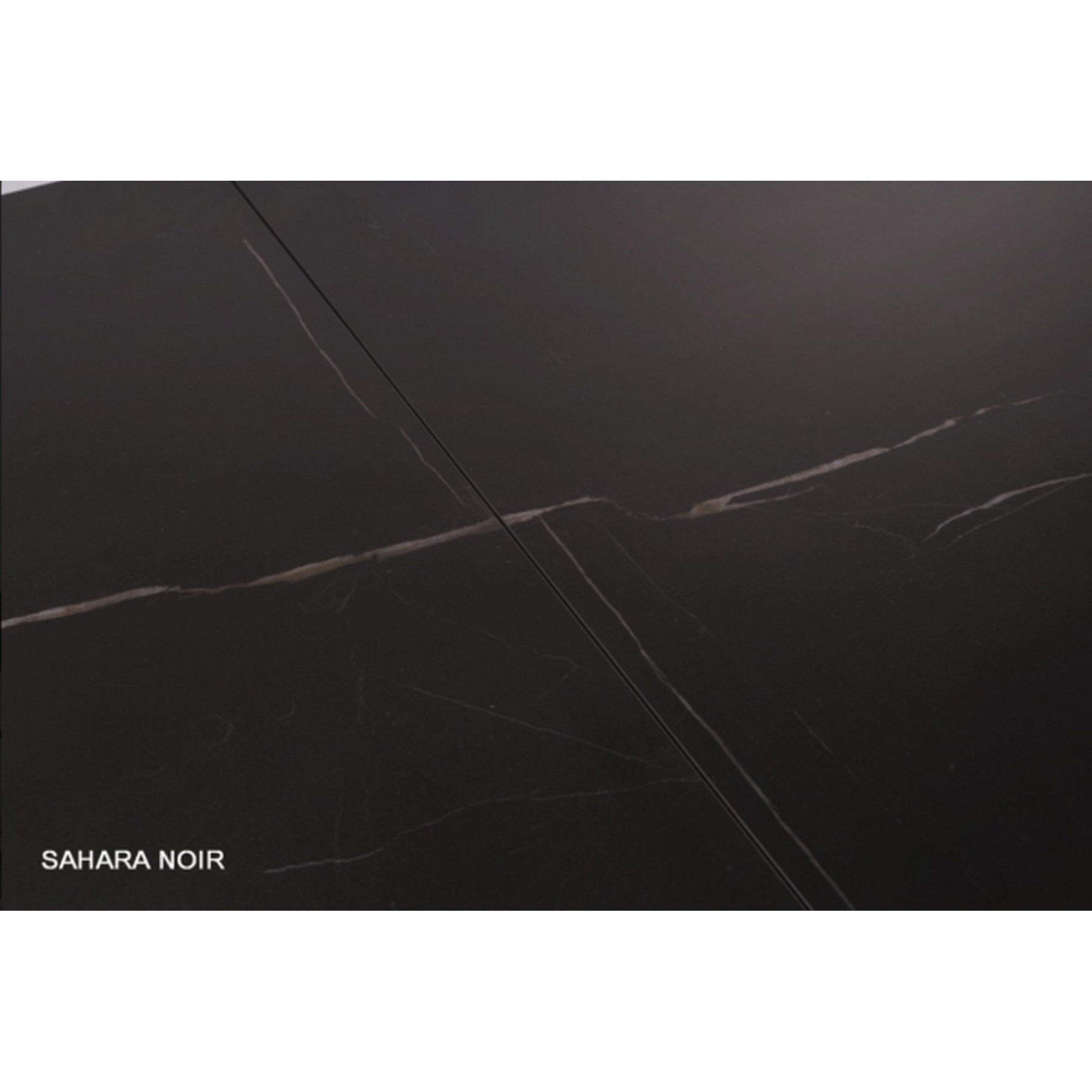 Masa extensibila WESTIN CERAMIC, sticla securizata/ceramica, negru, 160-240x90x77 cm