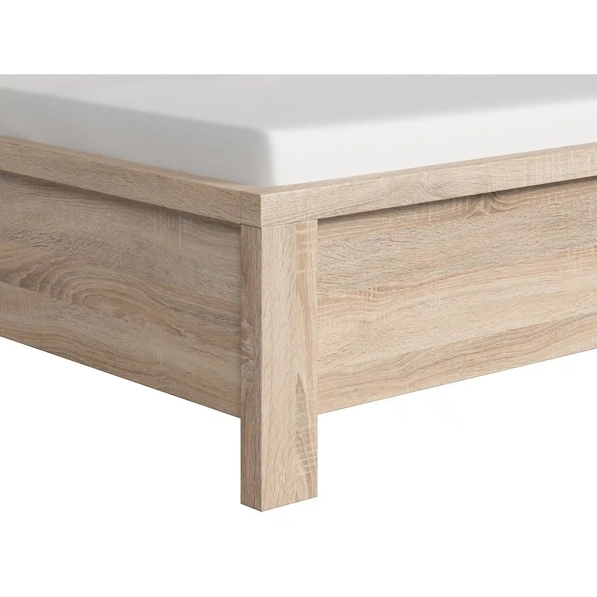 Cadru pat 140x200 BERGEN OCN-28723, stejar sonoma