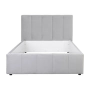 Cadru pat 140x200 BERGEN OCN-28771, gri deschis