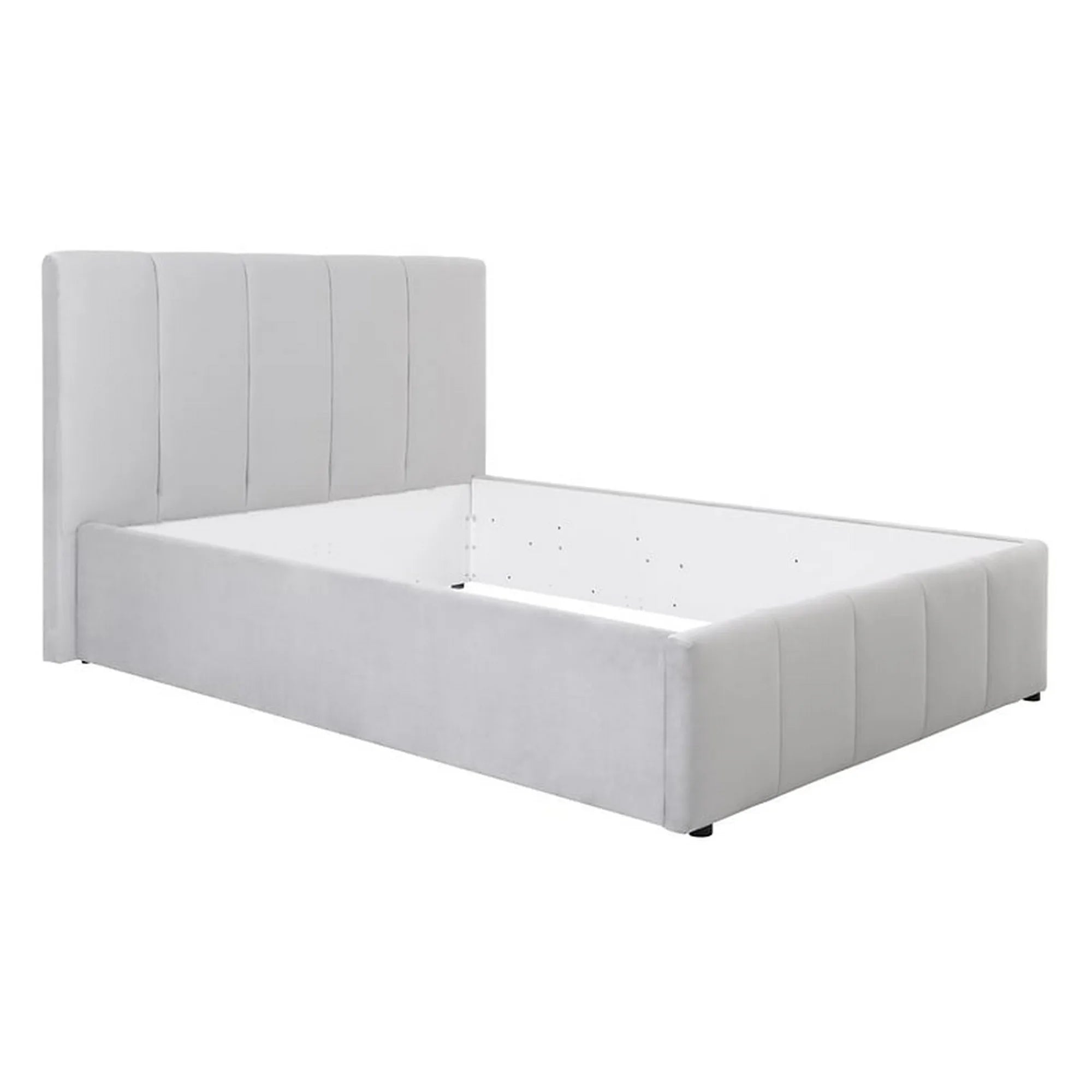 Cadru pat 140x200 BERGEN OCN-28771, gri deschis