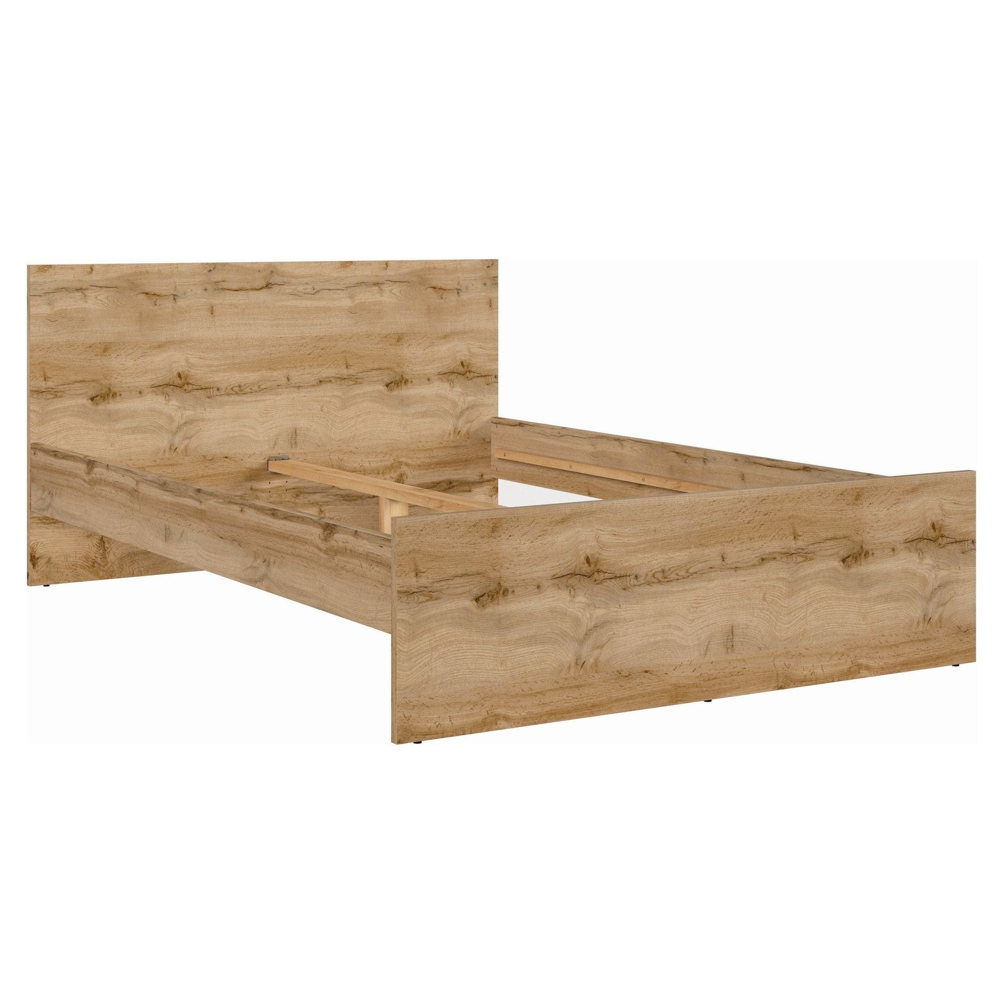 Cadru pat 160x200 BERGEN OCN-28730, stejar wotan