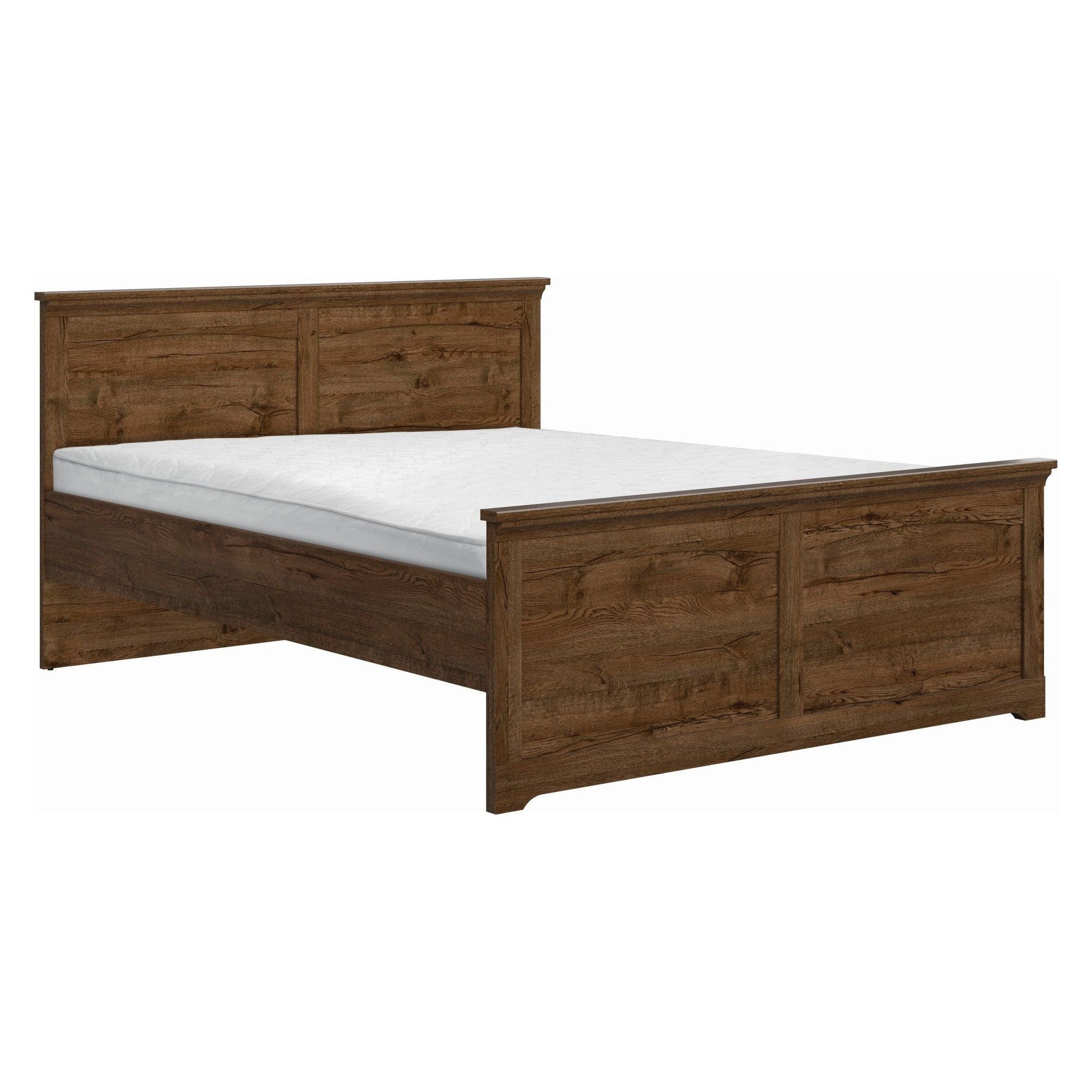 Cadru pat 160x200 BERGEN OCN-28760, nuc inchis