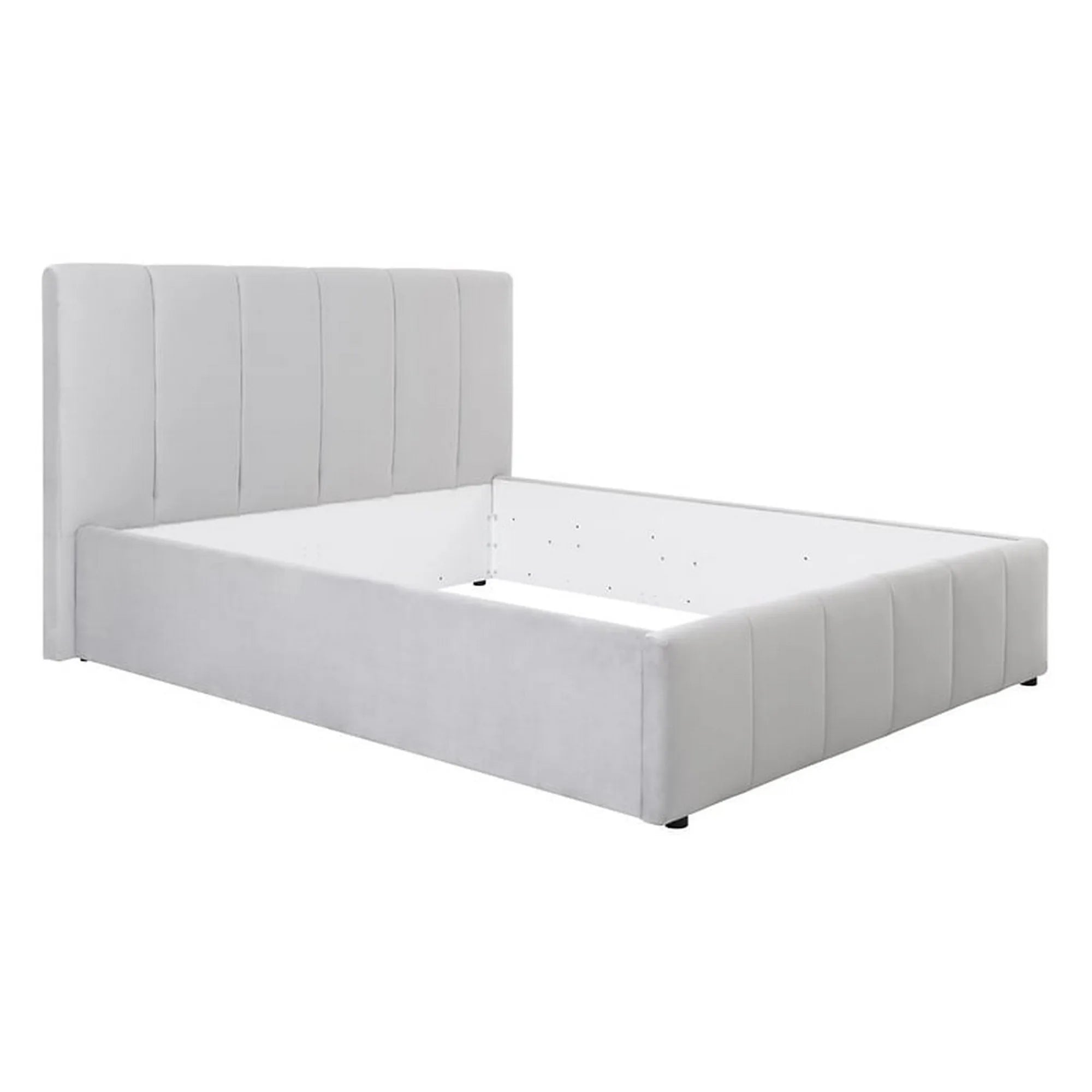 Cadru pat 160x200 BERGEN OCN-28772, gri deschis