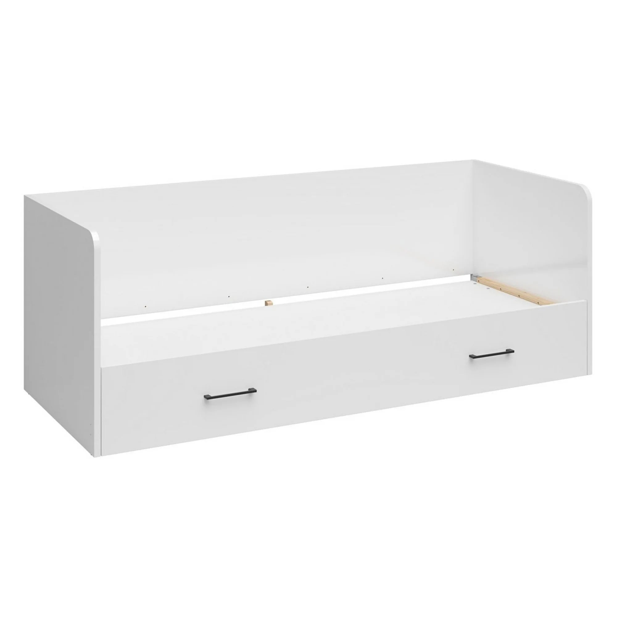 Cadru pat 80/160x200 BERGEN OCN-28770, alb lucios