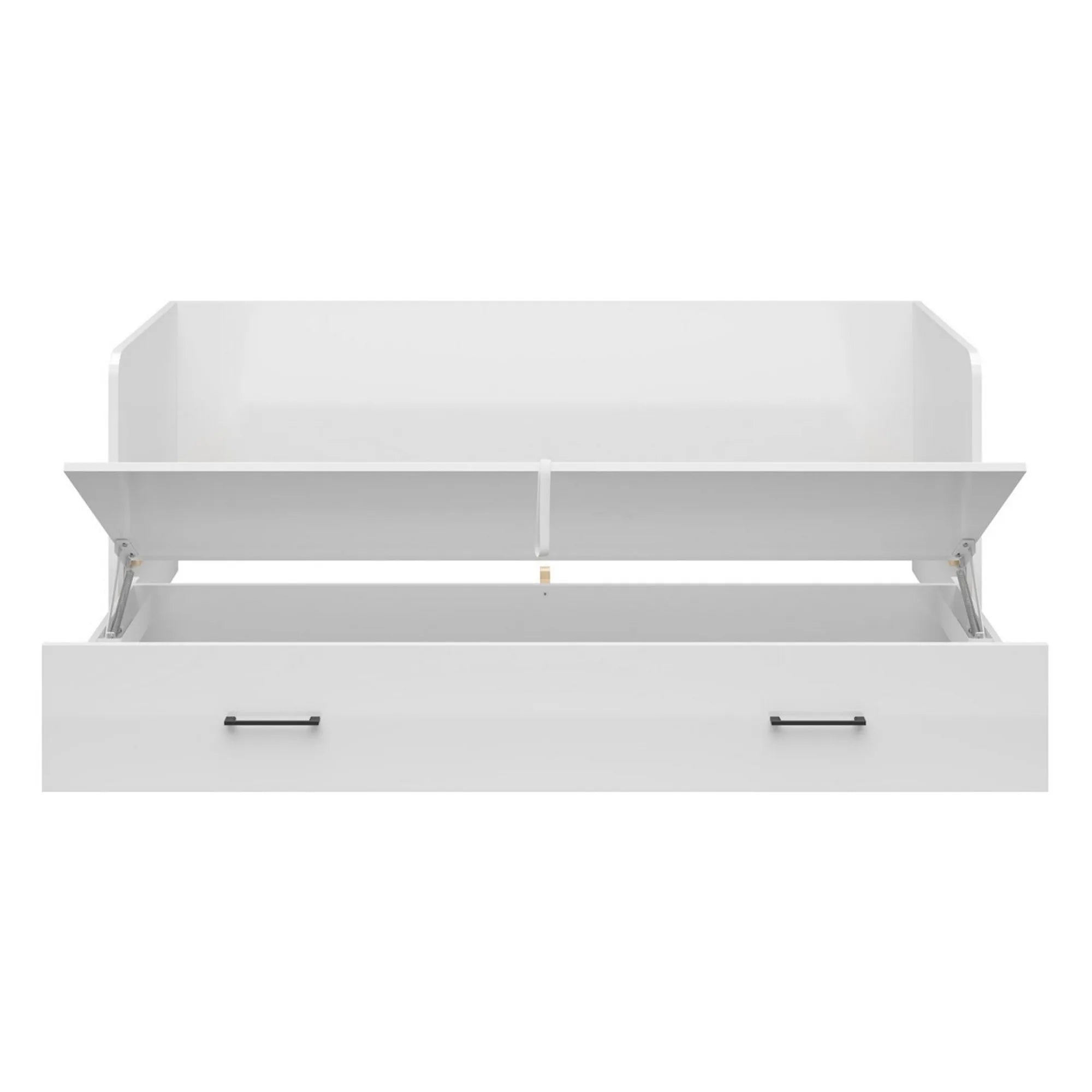 Cadru pat 80/160x200 BERGEN OCN-28770, alb lucios