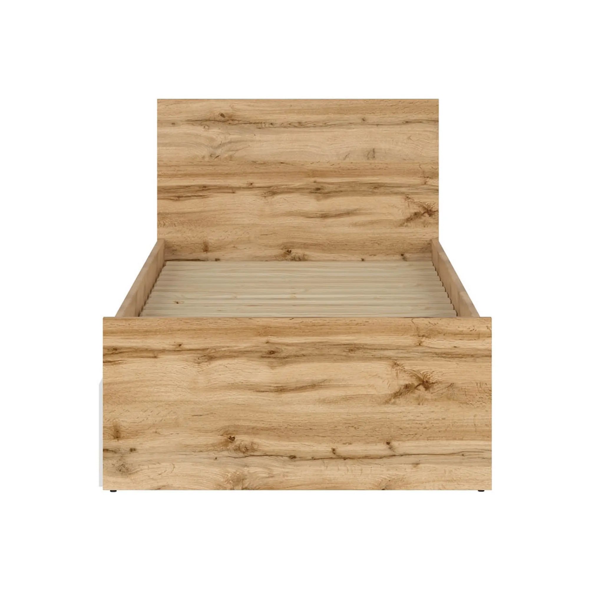 Cadru pat 90x200 BERGEN OCN-28707, stejar wotan