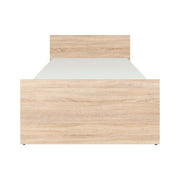 Cadru pat 90x200 BERGEN OCN-28717, stejar sonoma