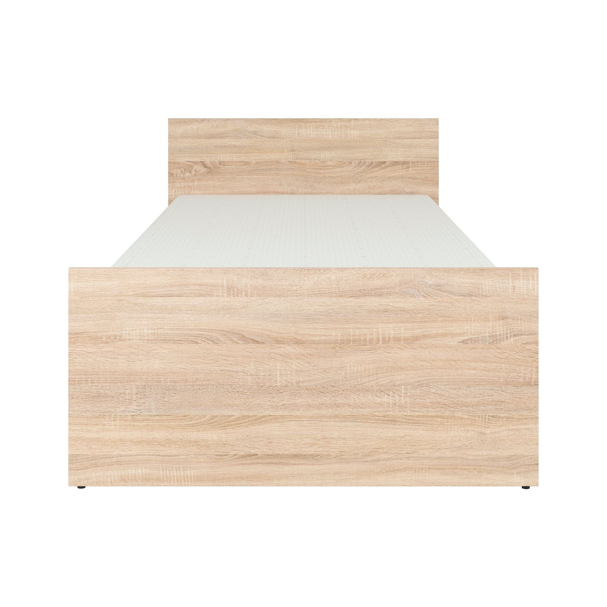 Cadru pat 90x200 BERGEN OCN-28717, stejar sonoma