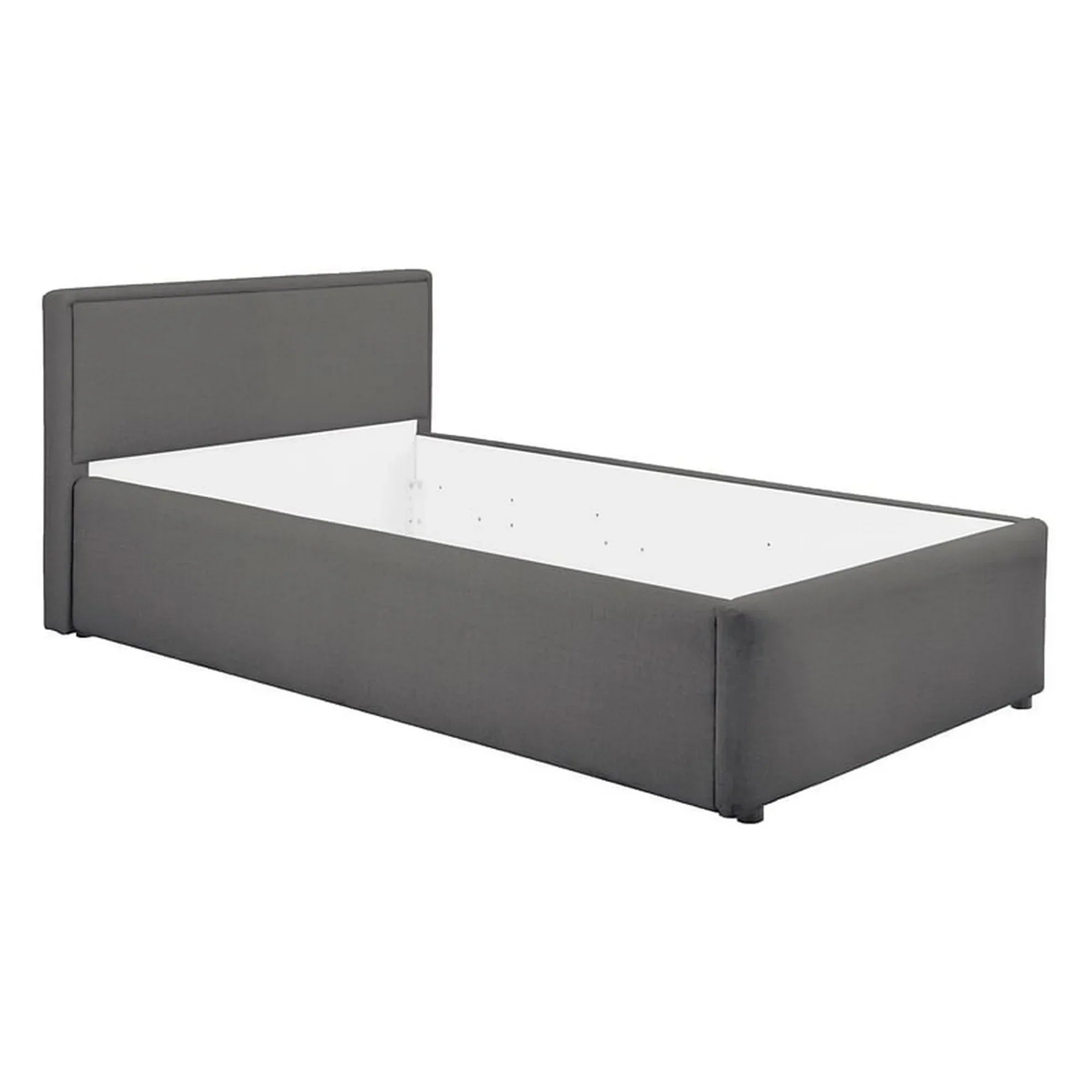 Cadru pat 90x200 BERGEN OCN-28757, gri inchis