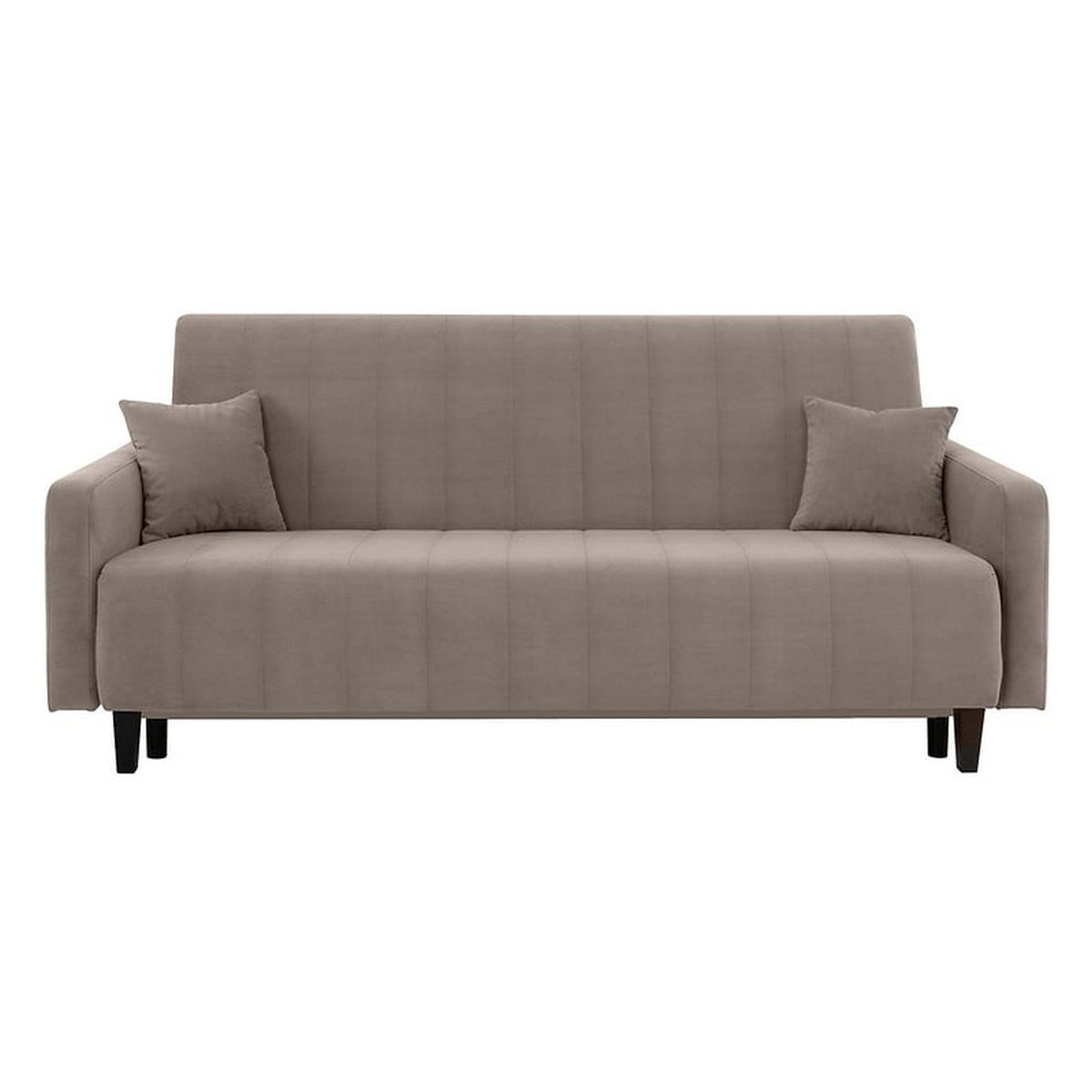 Canapea maro cu design modern, ideală pentru living – textalt2