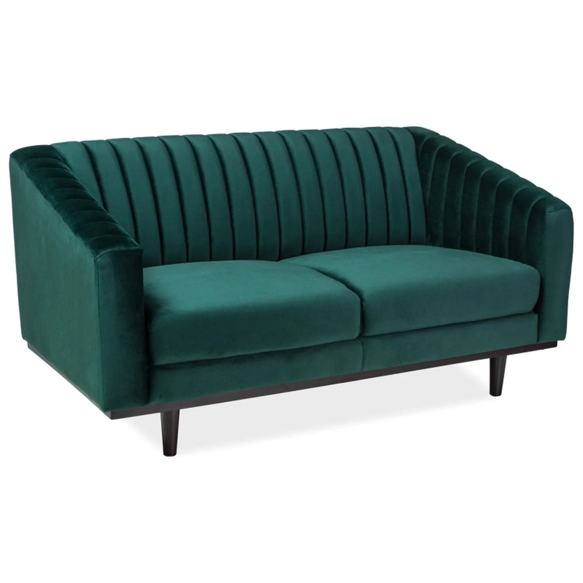 Canapea DETROIT OCN-40052, verde/wenge