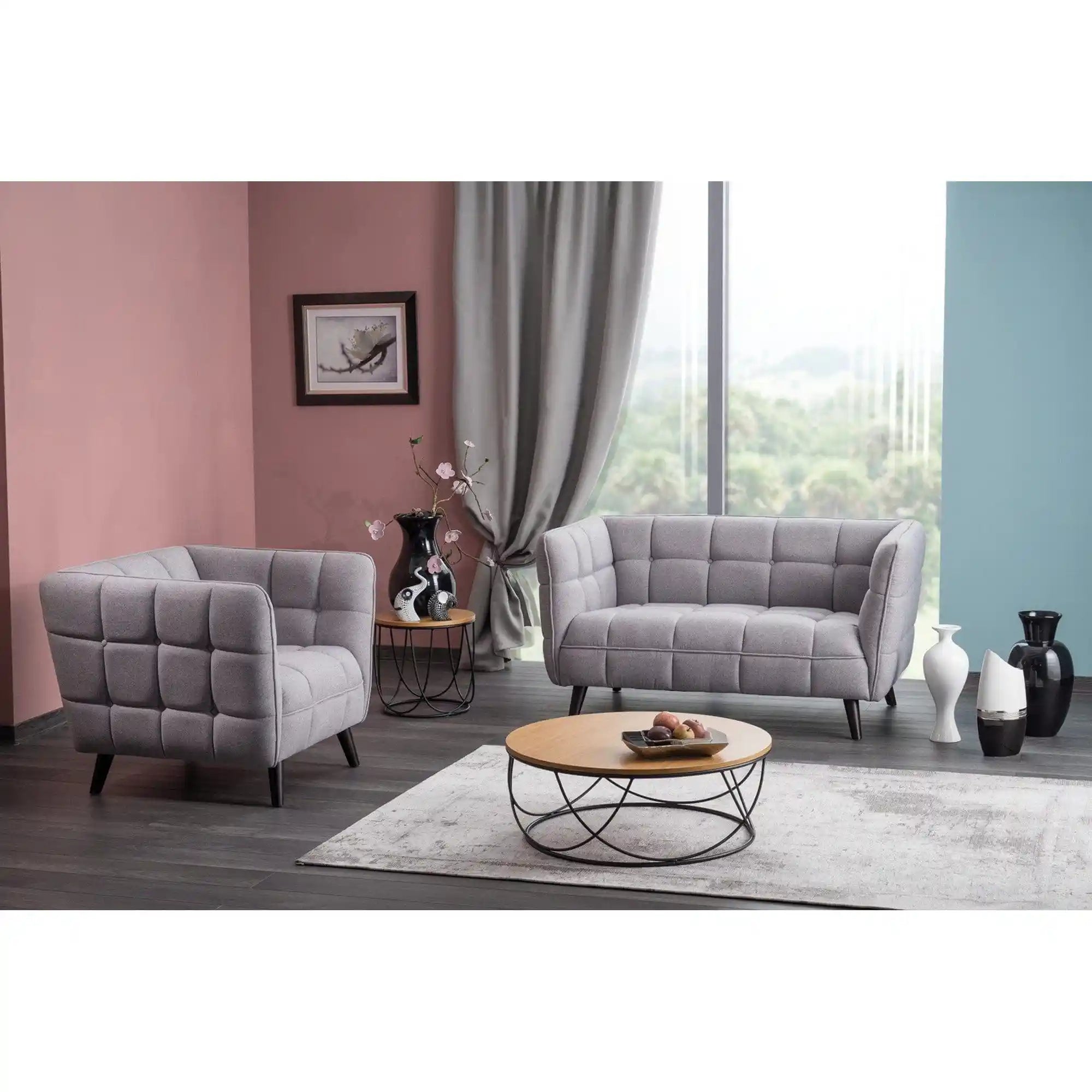 Canapea DETROIT OCN-40056, gri