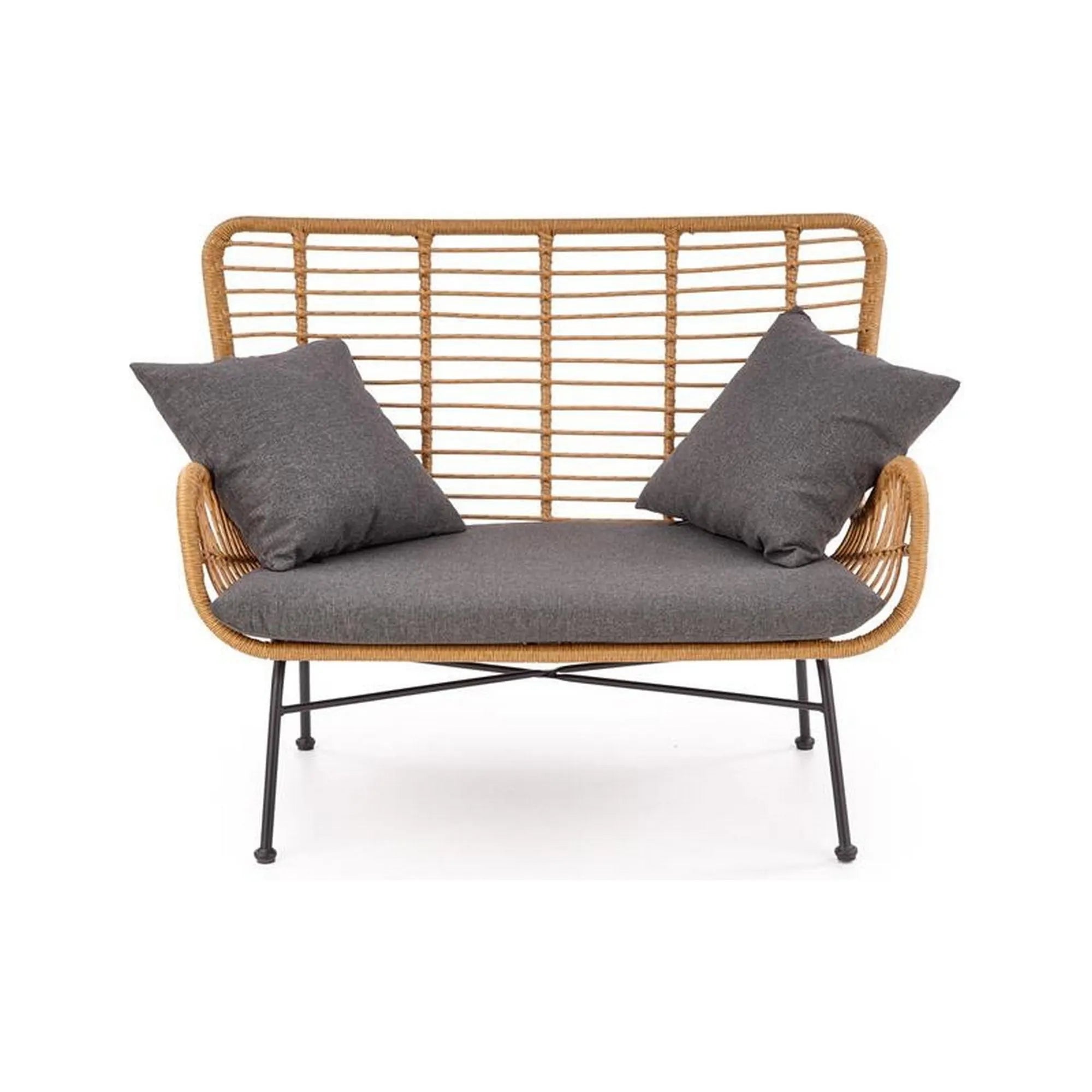 Canapea gradina HOUSTON OCN-38188, stejar/gri