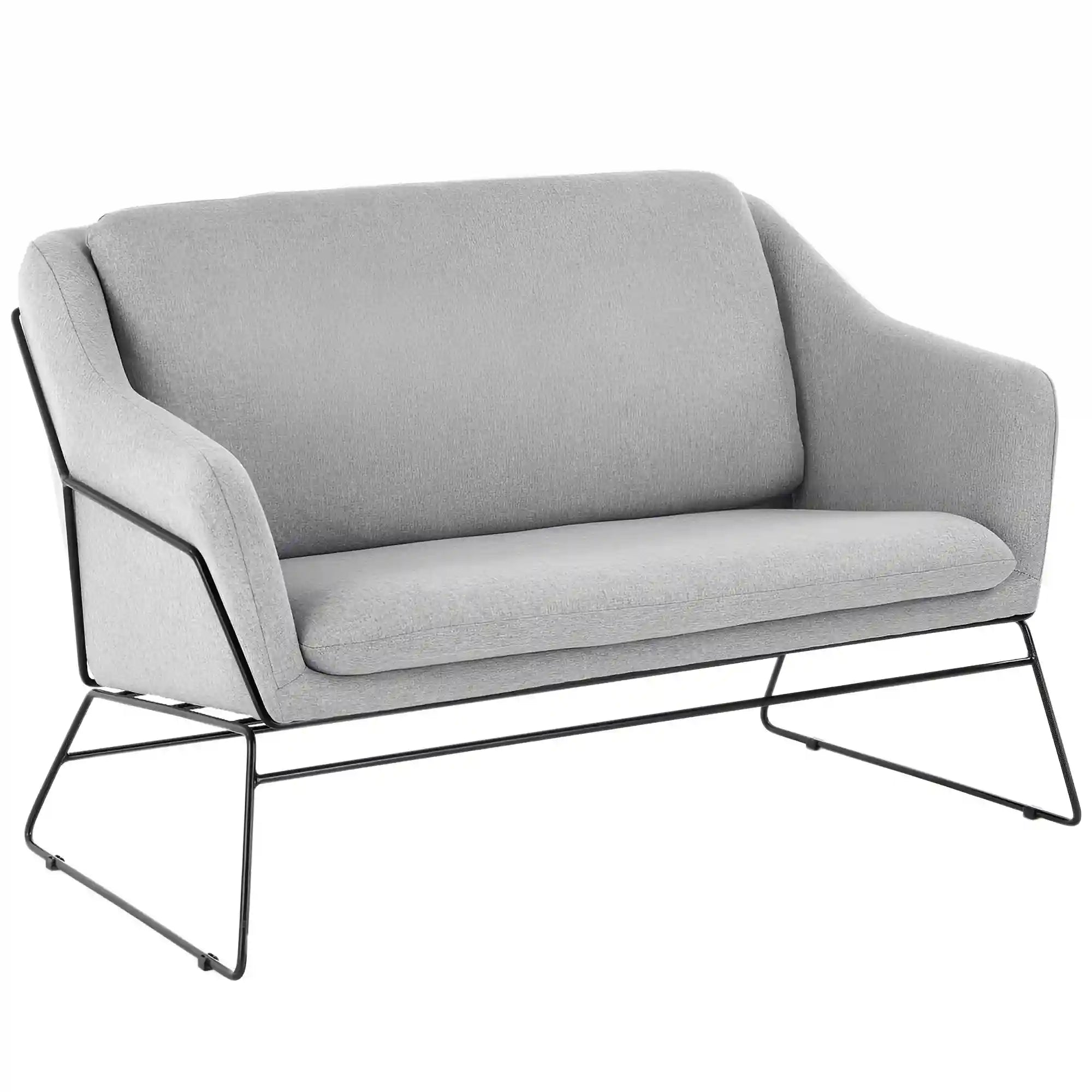 Canapea HOUSTON OCN-38174, gri deschis/negru