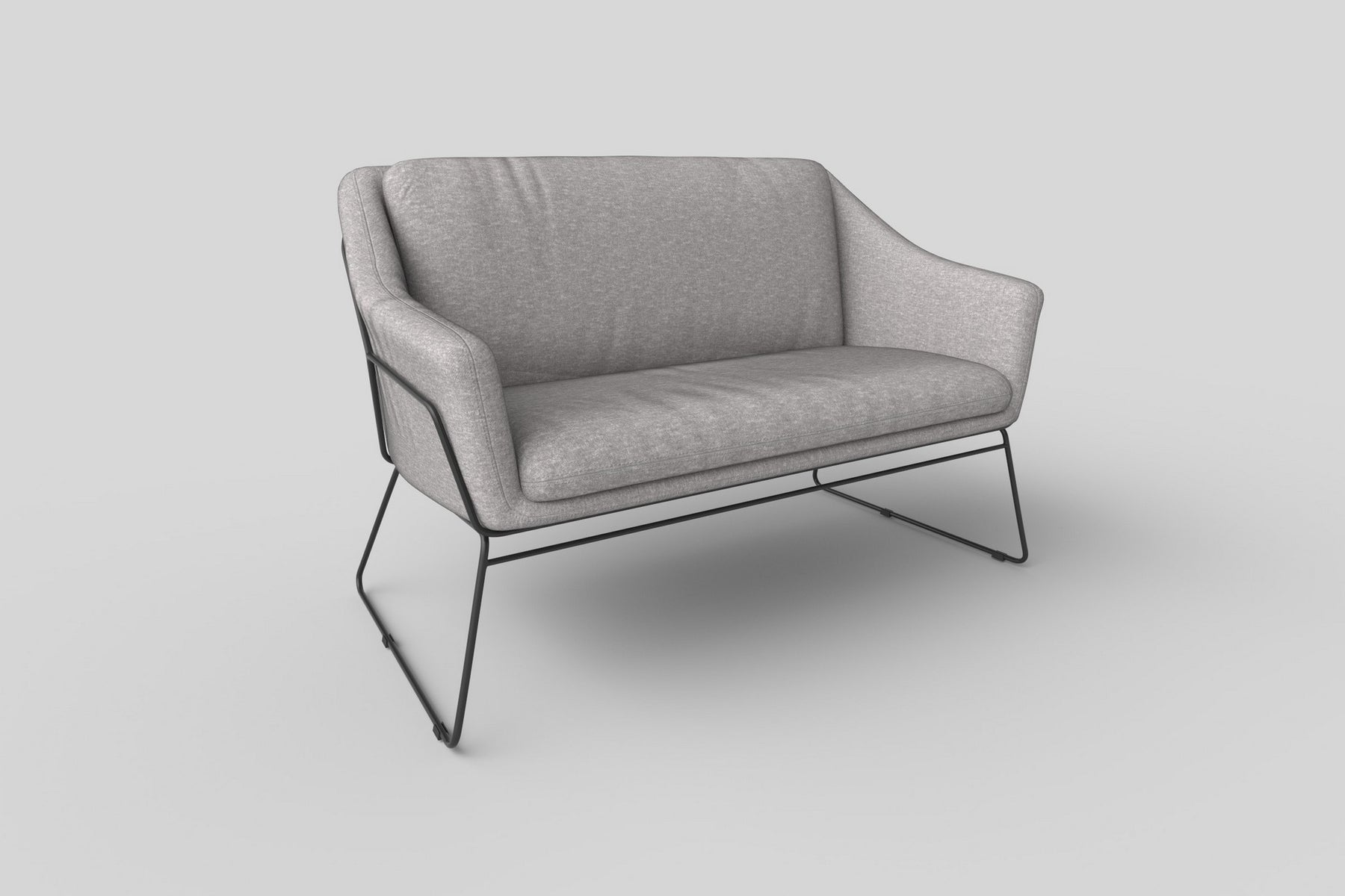 Canapea living 2 locuri Soft XL, 77x125x83 cm