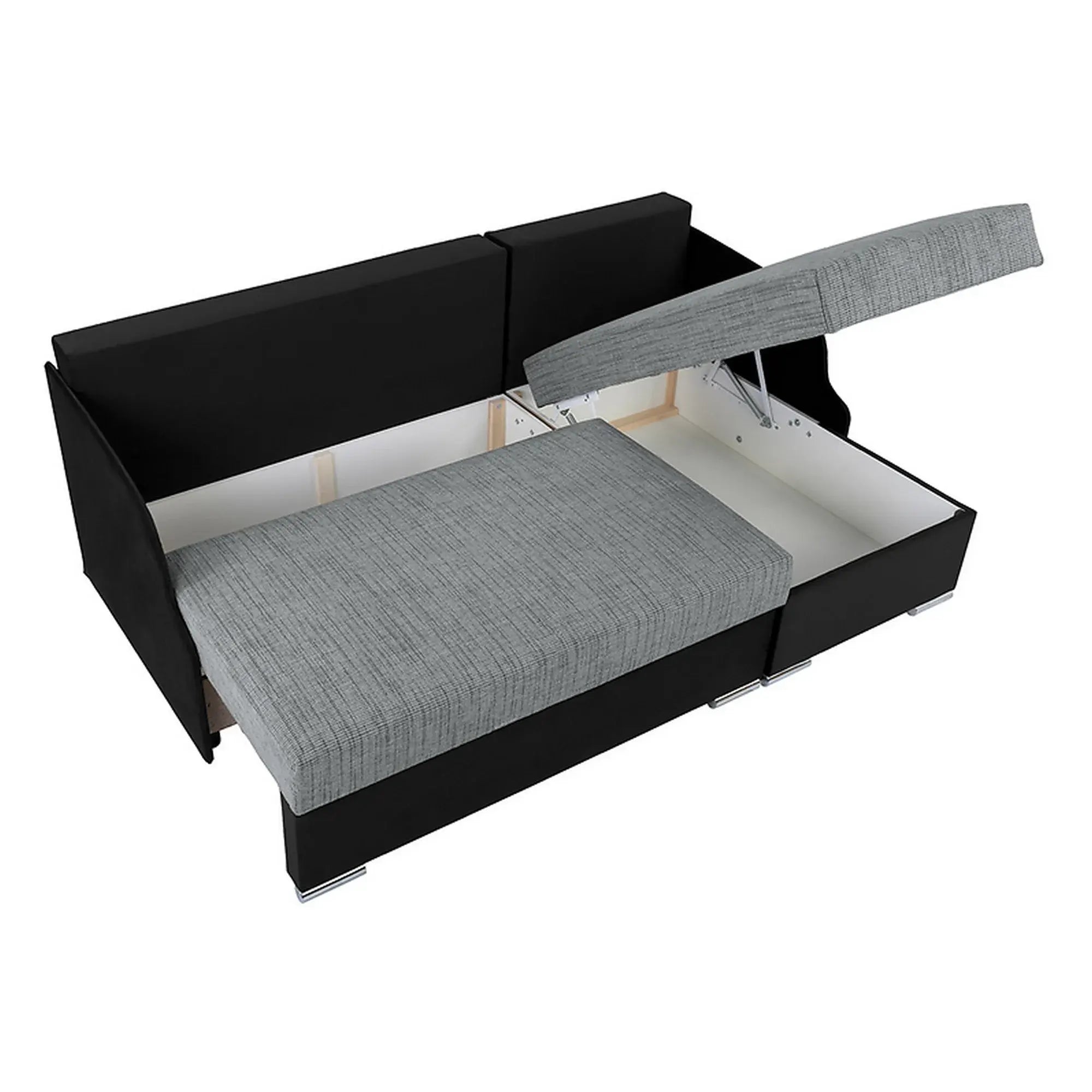 Coltar BERGEN OCN-29756, negru/gri