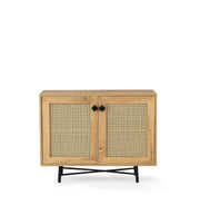 Comoda AMSTERDAM OCN-34089, stejar/negru