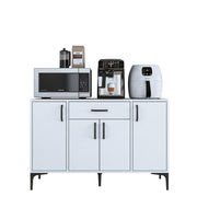 Comoda AMSTERDAM OCN-34136, alb/negru