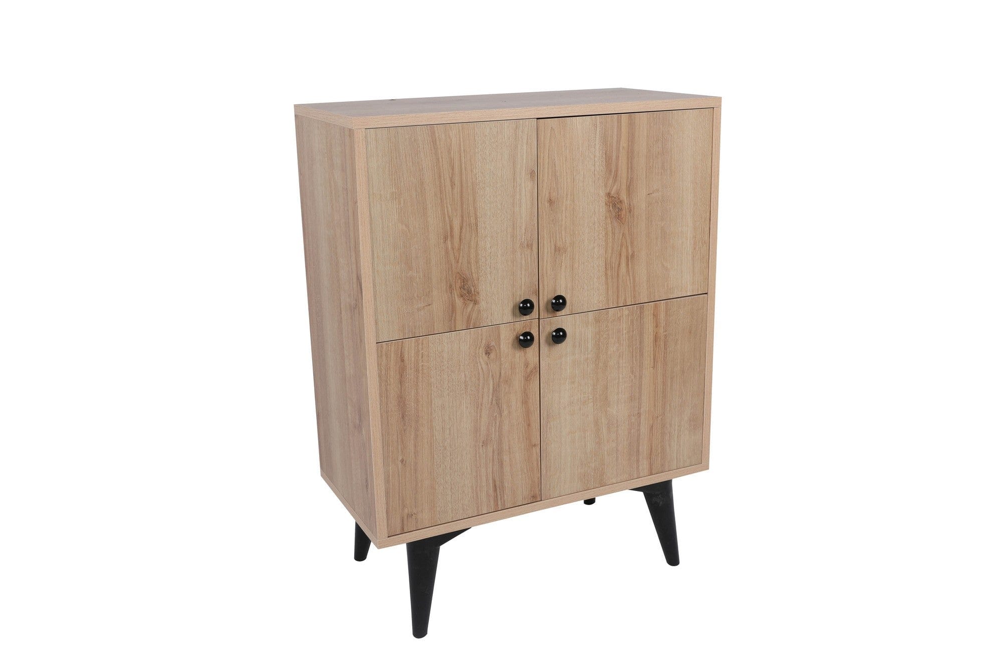 Comoda AMSTERDAM OCN-34142, stejar/negru