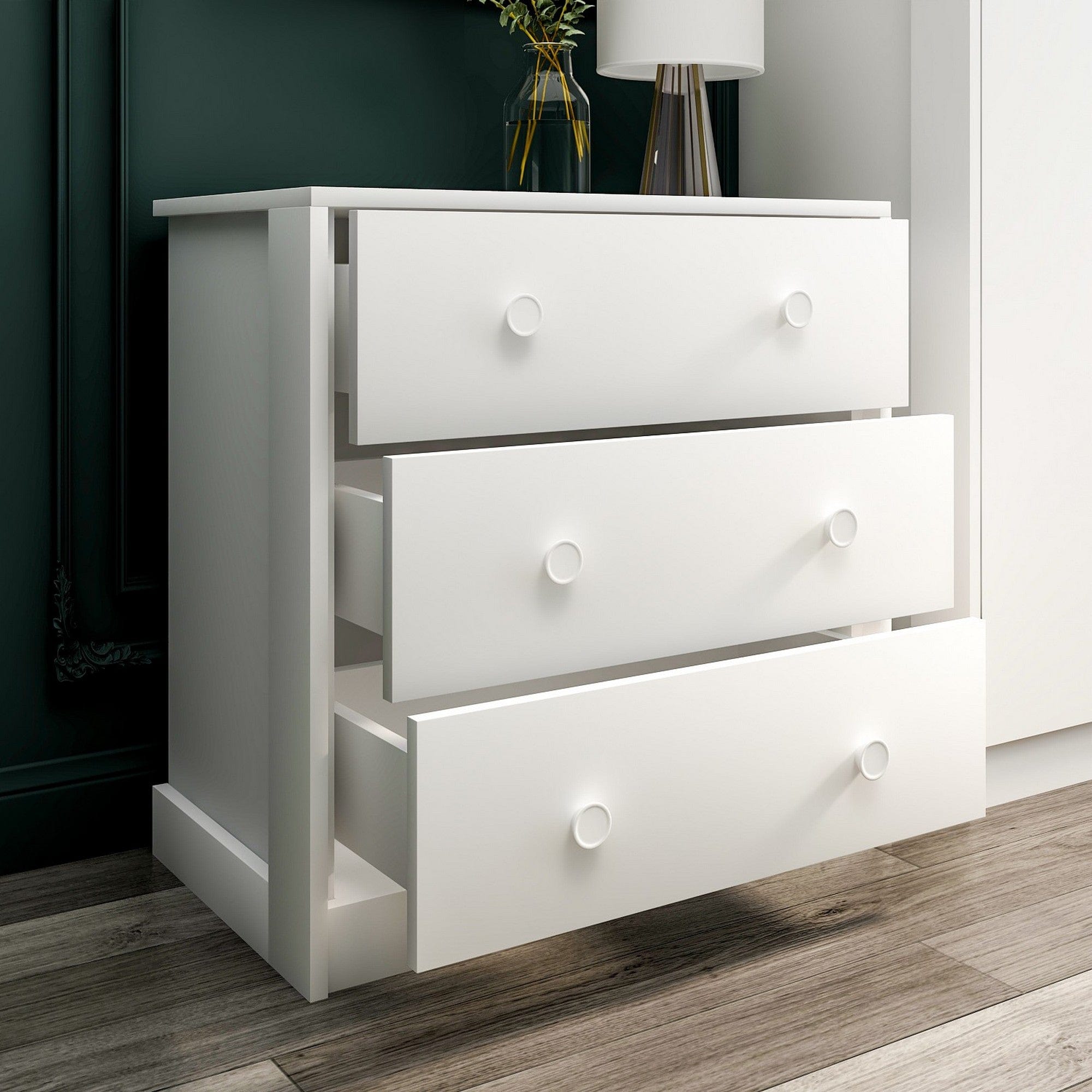 Comoda AMSTERDAM OCN-34158, alb