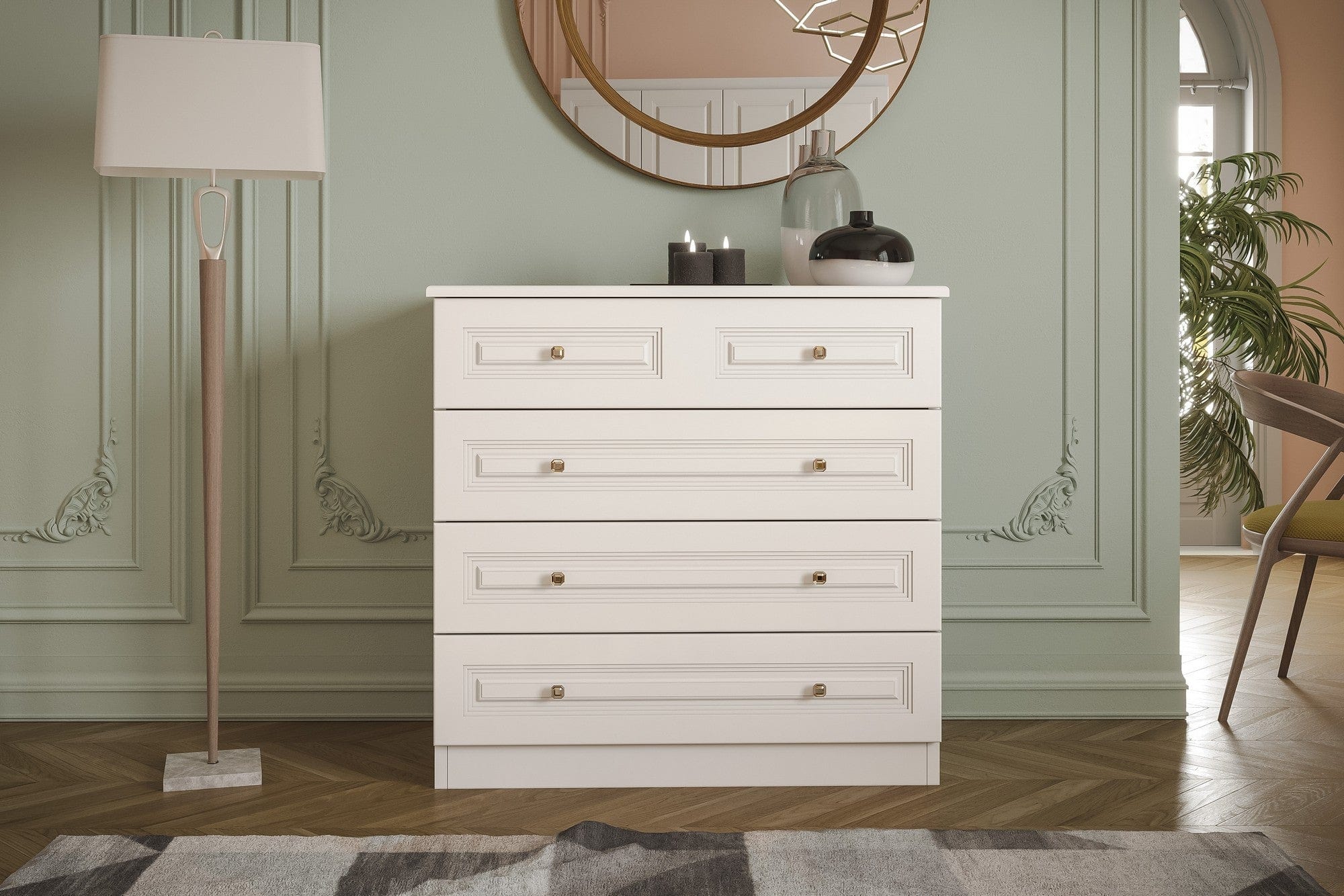 Comoda AMSTERDAM OCN-34252, alb