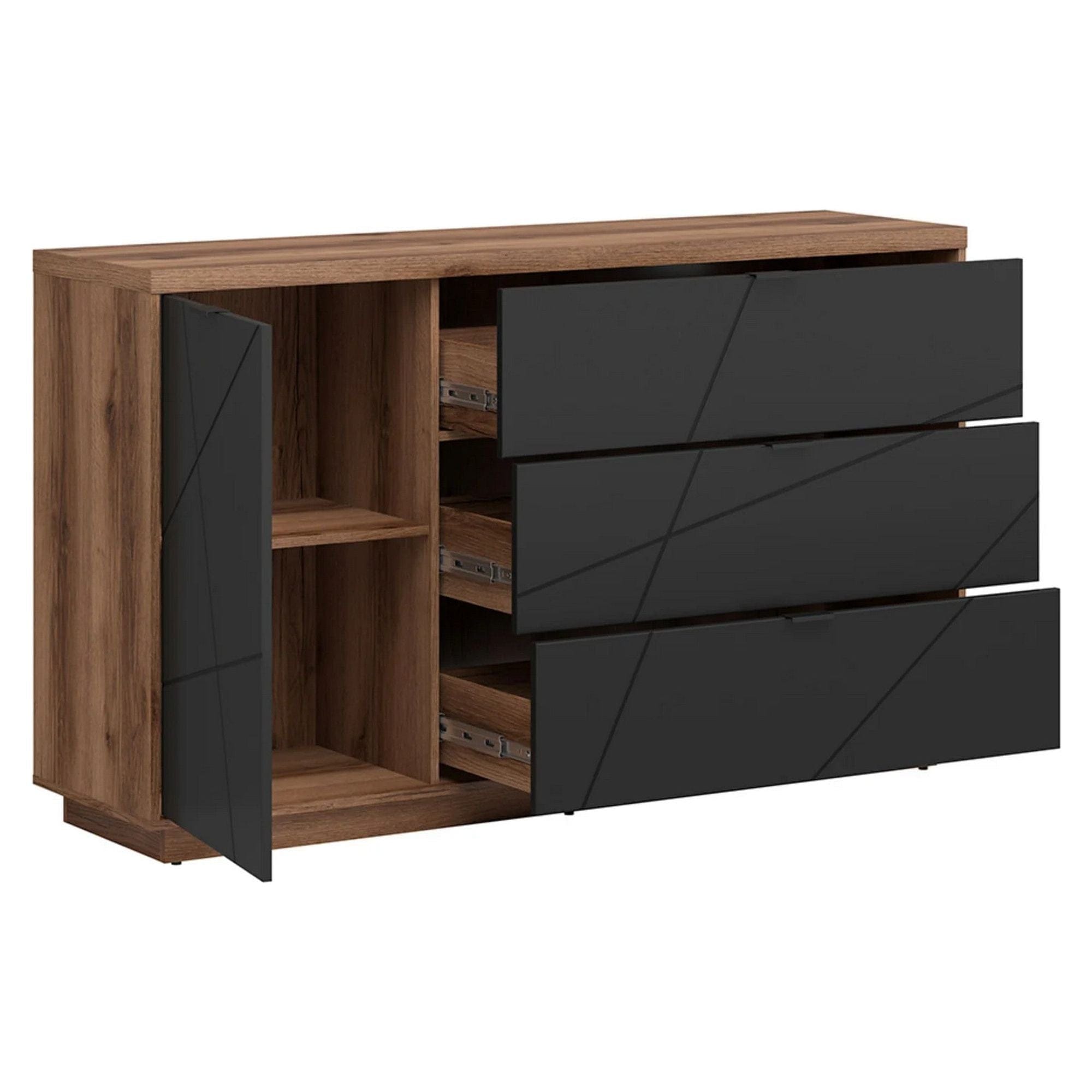 Comoda BERGEN OCN-29503, nuc/negru