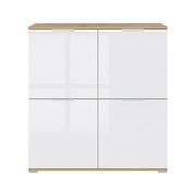 Comoda BERGEN OCN-29514, alb/stejar wotan