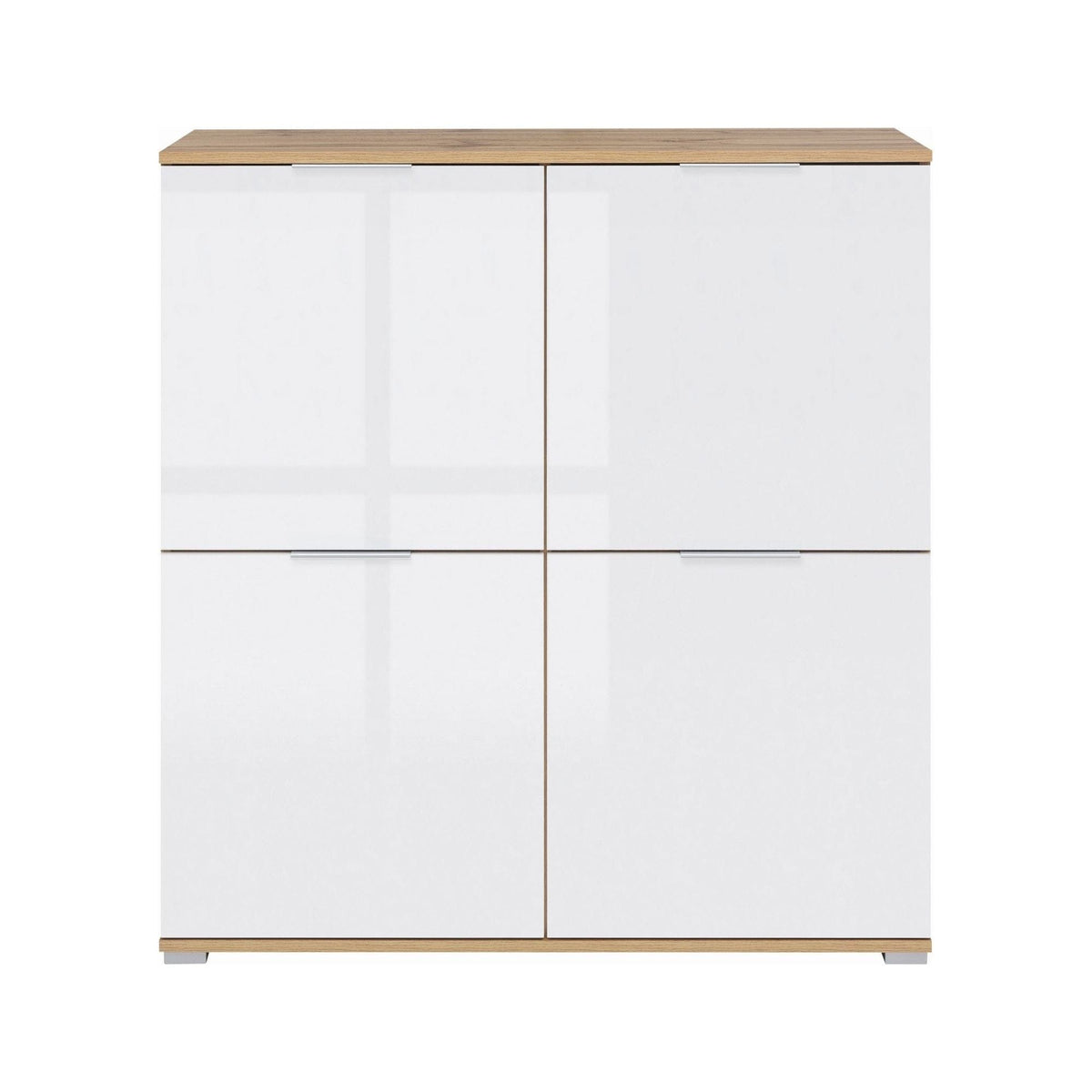 Comoda BERGEN OCN-29514, alb/stejar wotan